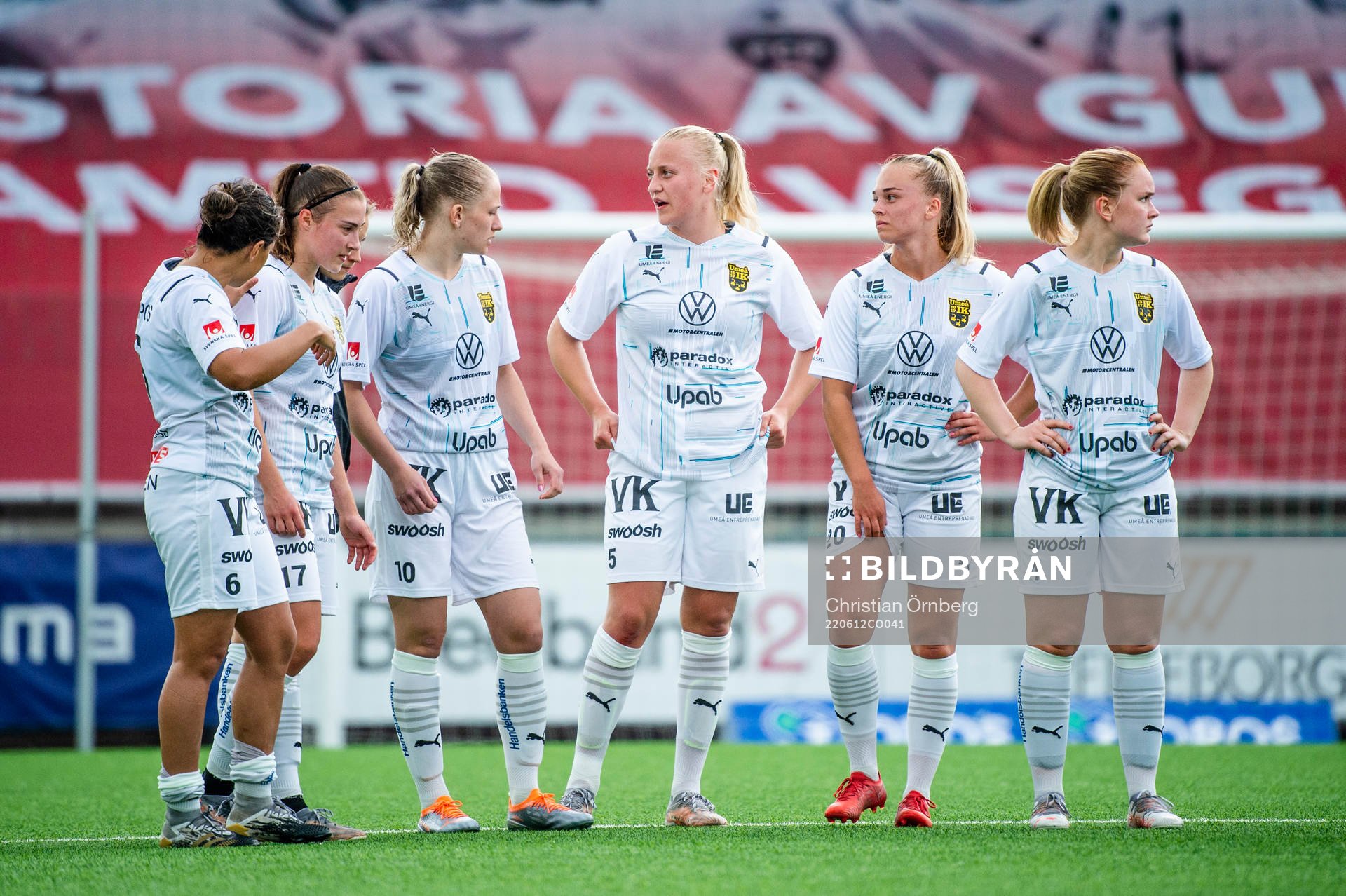 Umeås spelare deppar