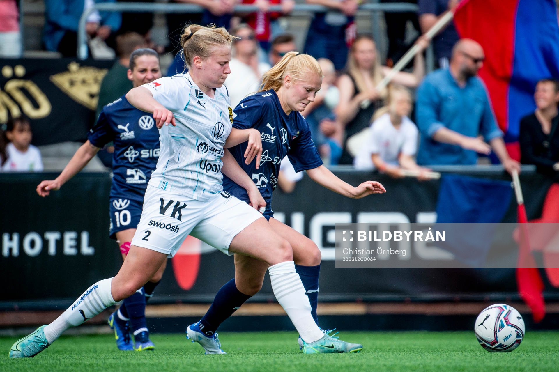 Rosengårds Sofie Bruun Bredgaard mot Umeås Emma Santamäki