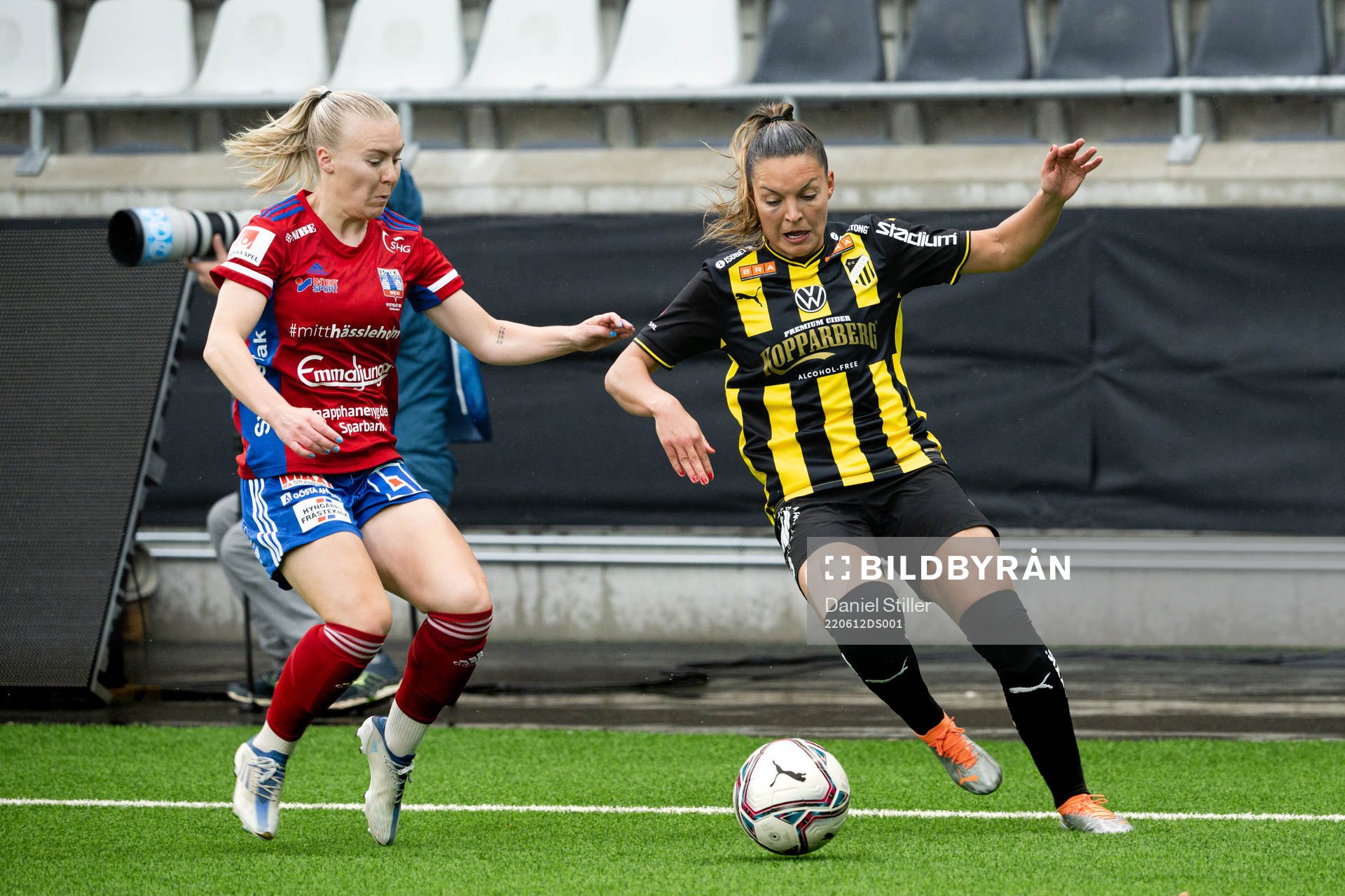 Vittsjös Jutta Rantala och Häckens Johanna Rytting Kaneryd