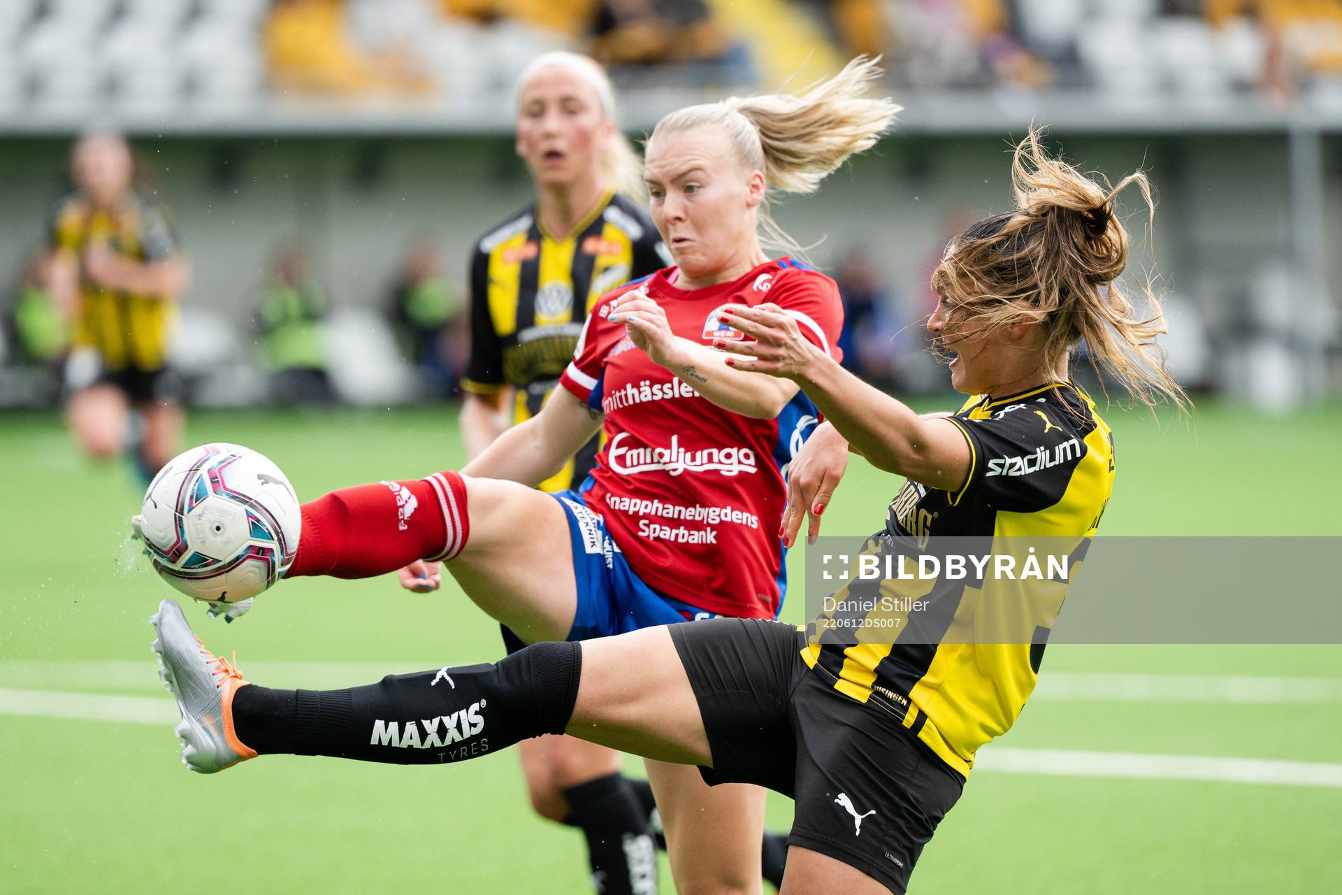Vittsjös Jutta Rantala och Häckens Johanna Rytting Kaneryd