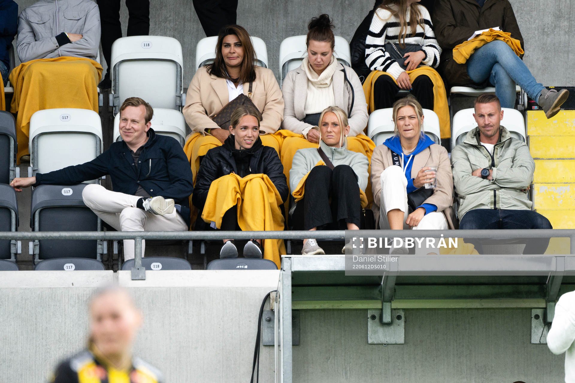 Elin Rubensson, Stina Blackstenius och Fridolina Rolfö på
