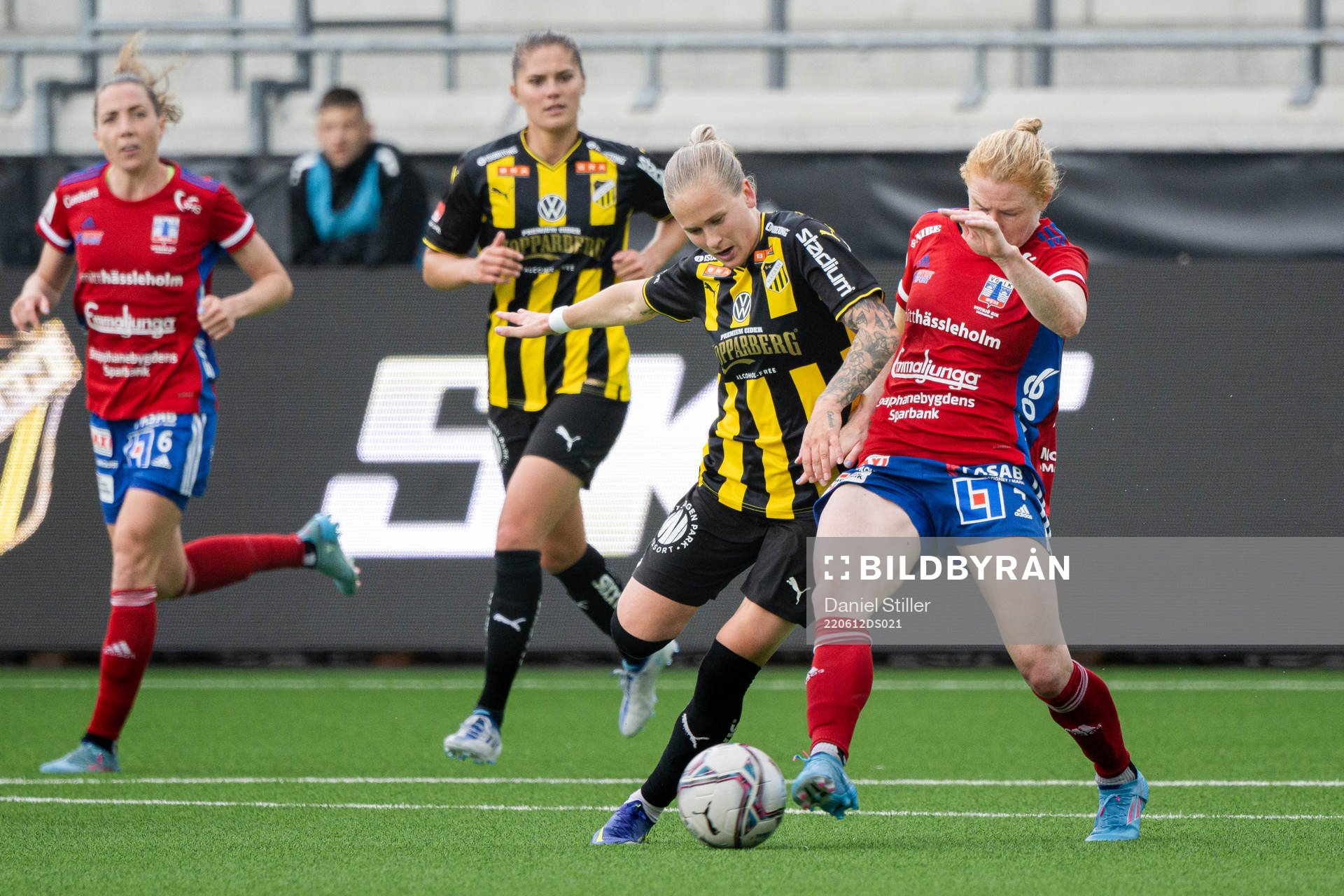 Häckens Filippa Curmark och Vittsjös Clare Polkinghorne