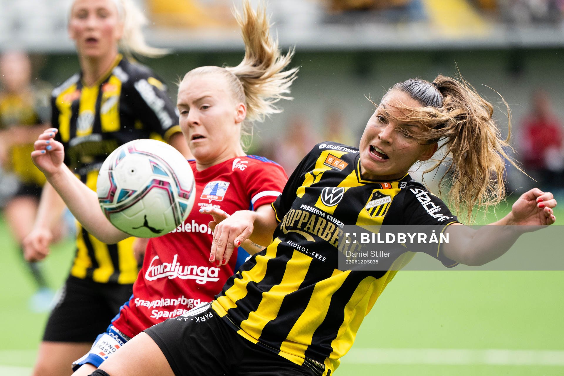 Vittsjös Jutta Rantala och Häckens Johanna Rytting Kaneryd