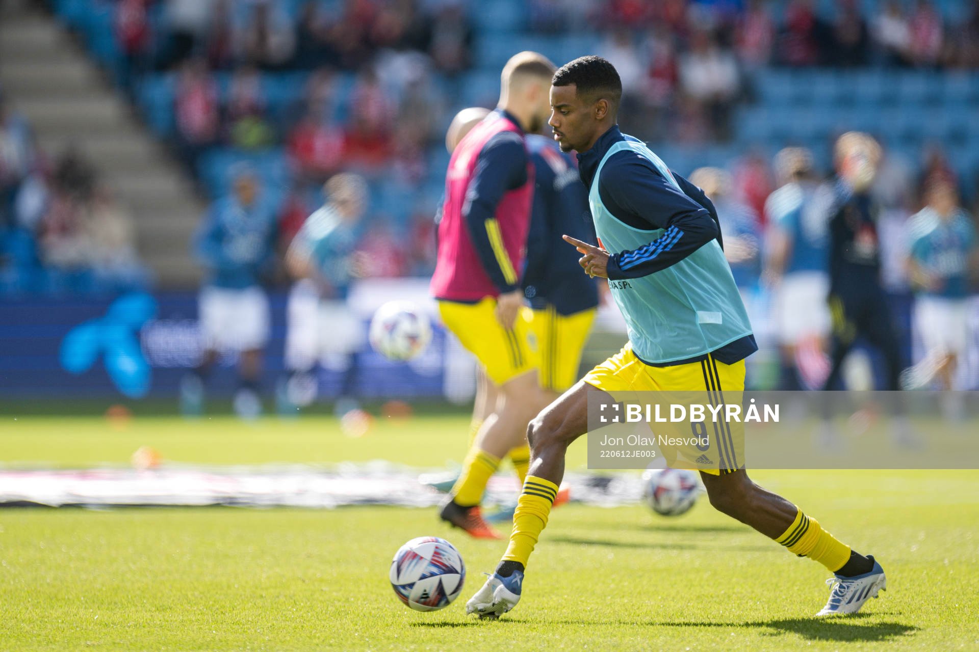 Alexander Isak of Sweden