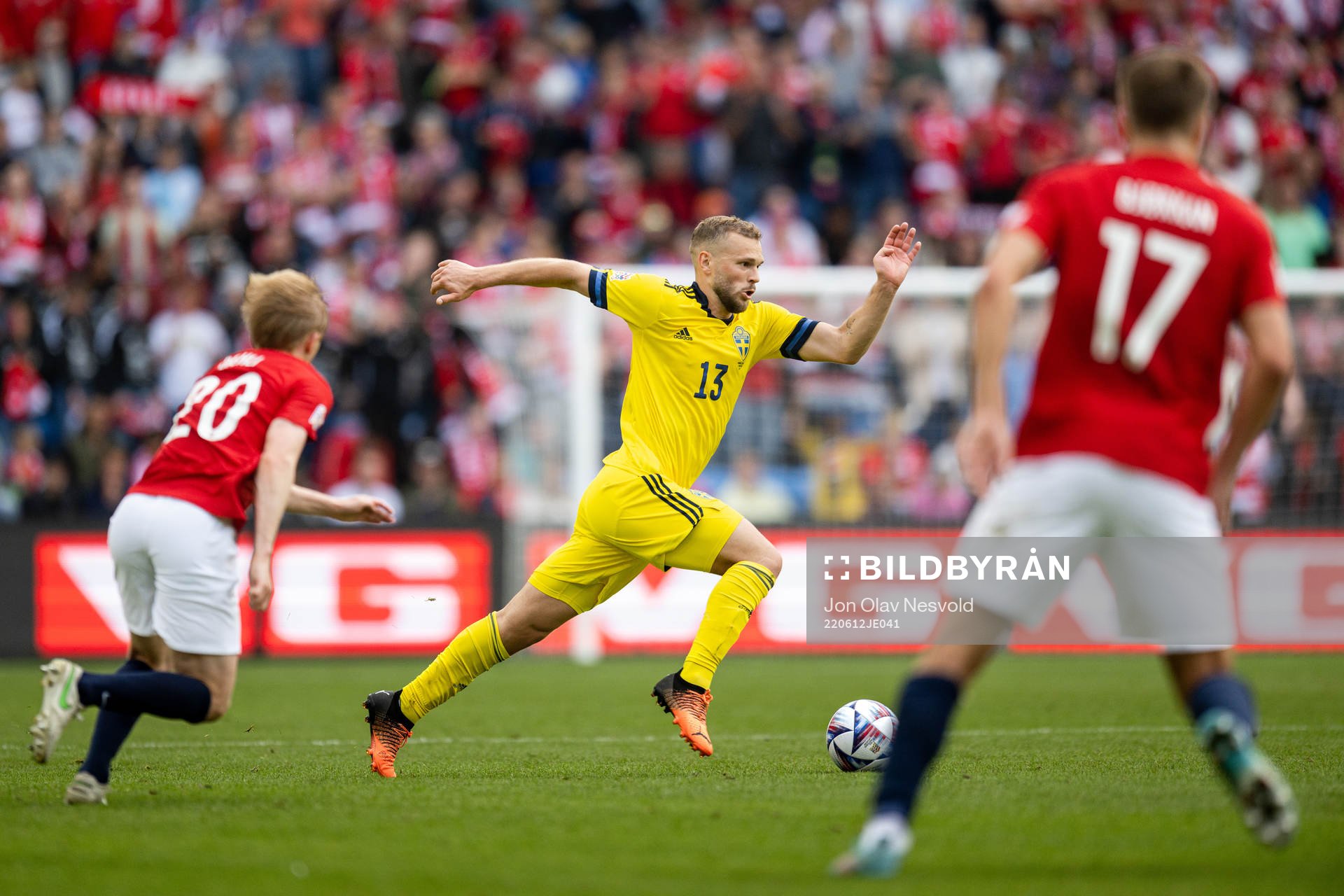 Jesper Karlström of Sweden