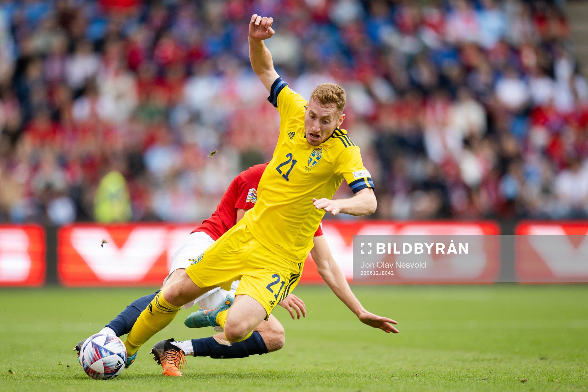 Dejan Kulusevski of Sweden