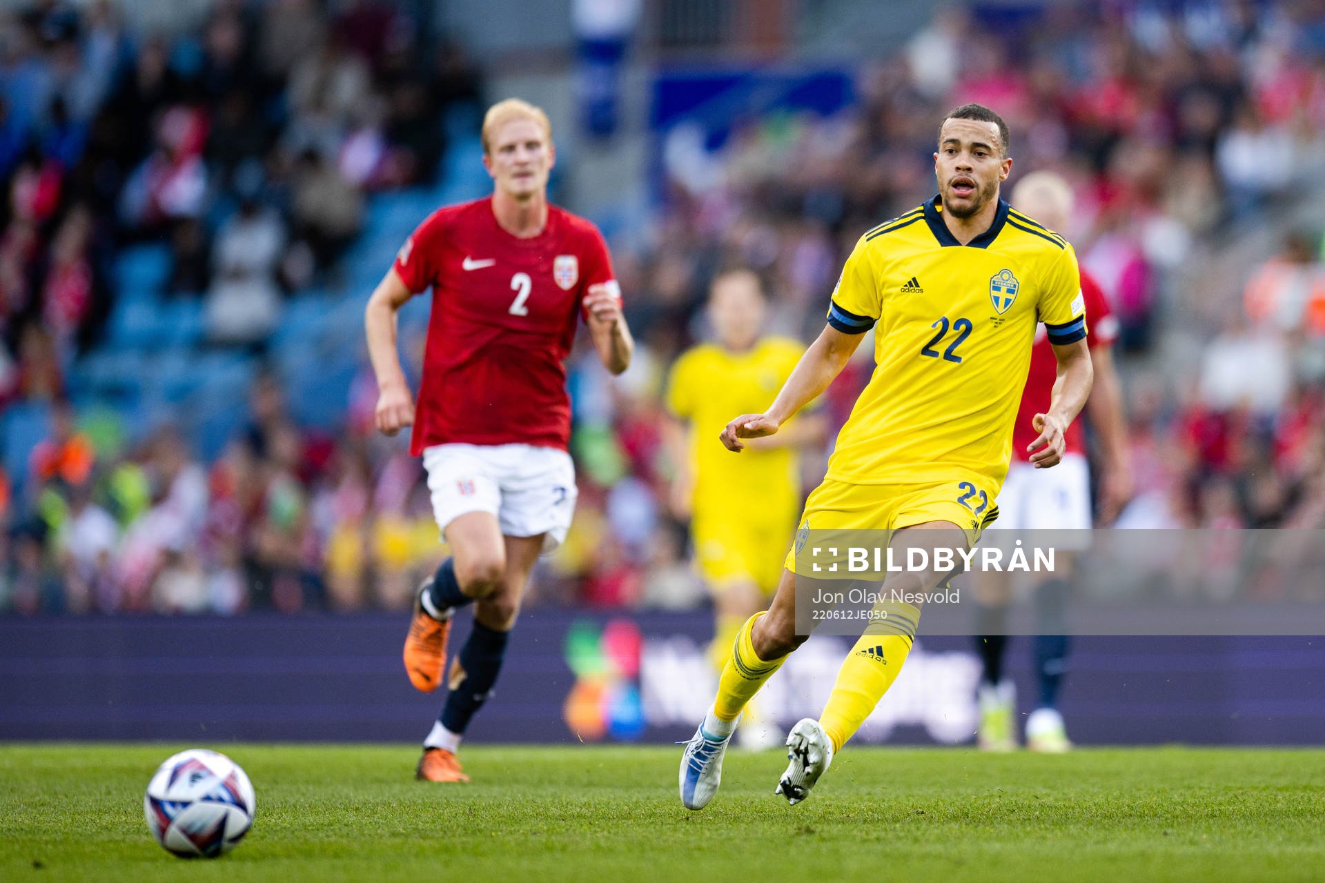 Robin Quaison of Sweden