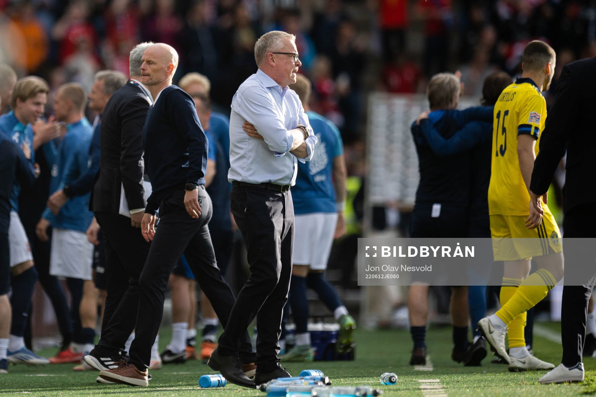 Head coach Janne Andersson of Sweden
