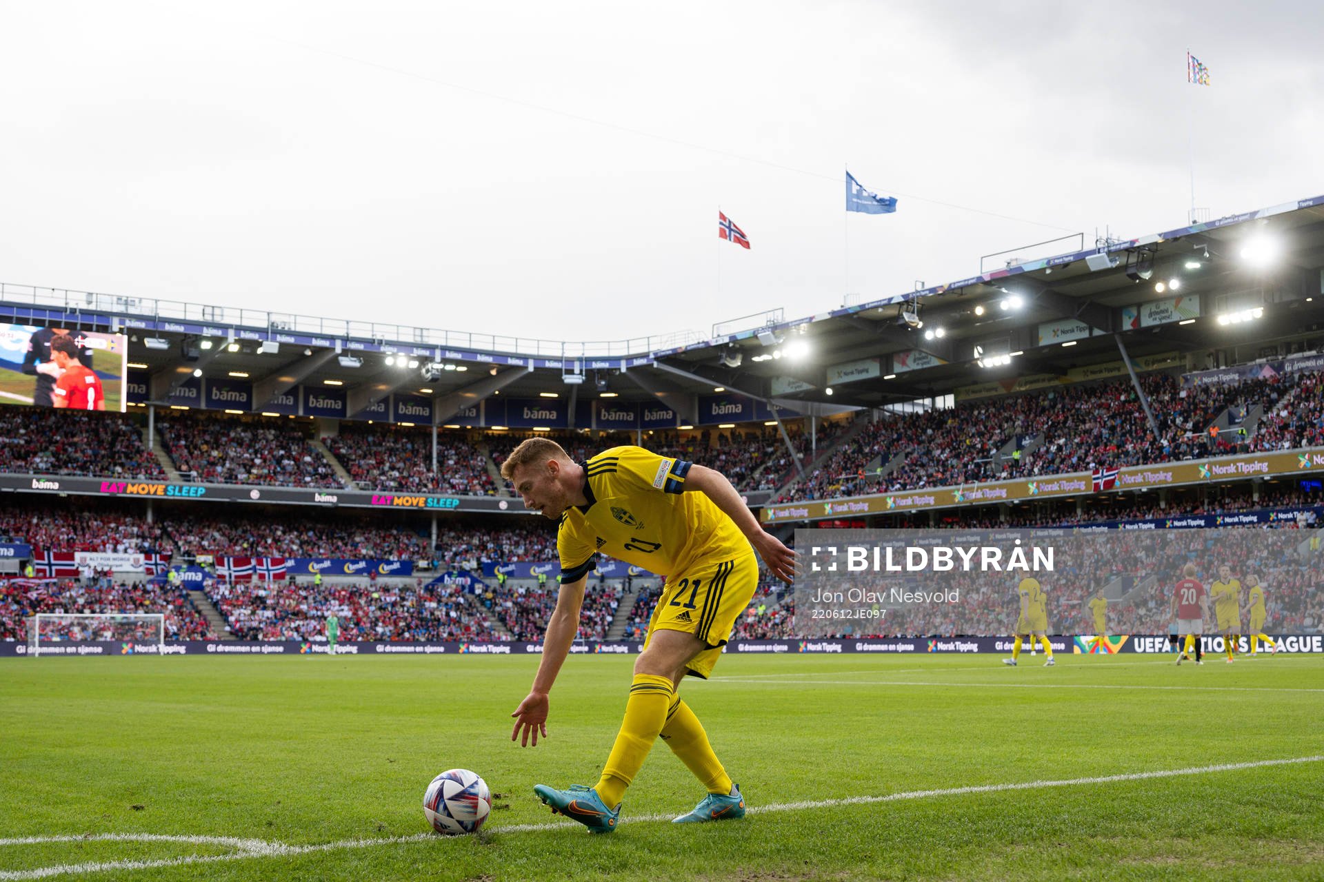 Dejan Kulusevski of Sweden