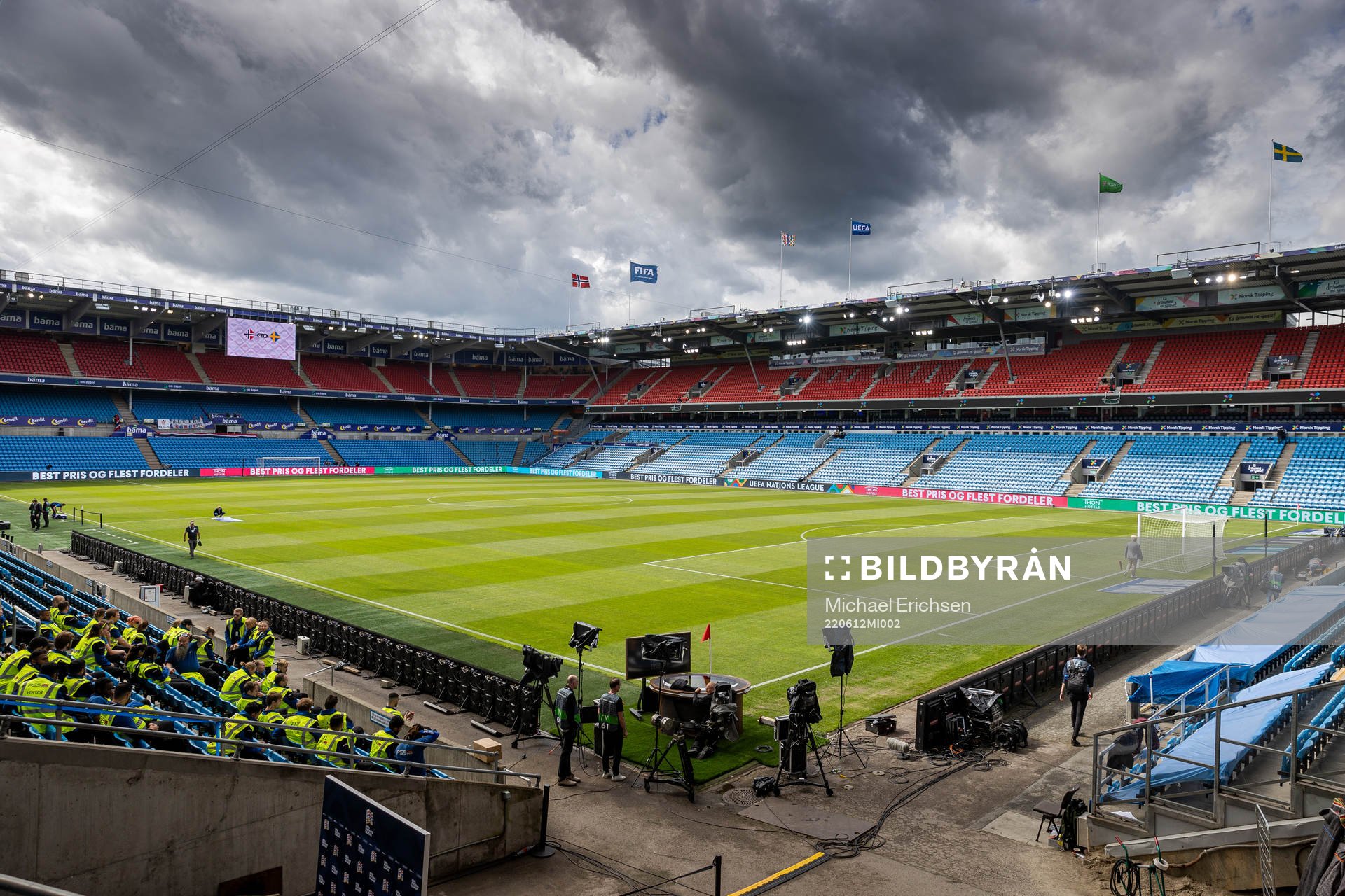 General view of Ullevaal Stadion