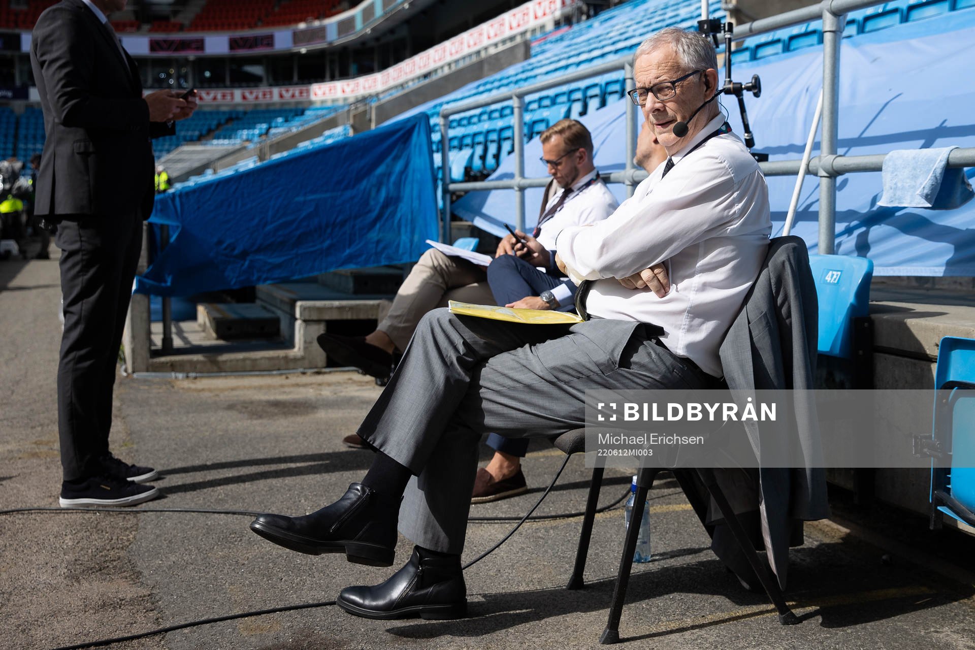 Former head coach of Sweden and Norway, Lars Lagerbäck