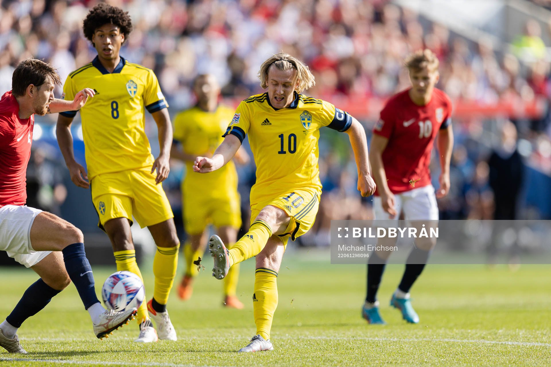 Emil Forsberg of Sweden