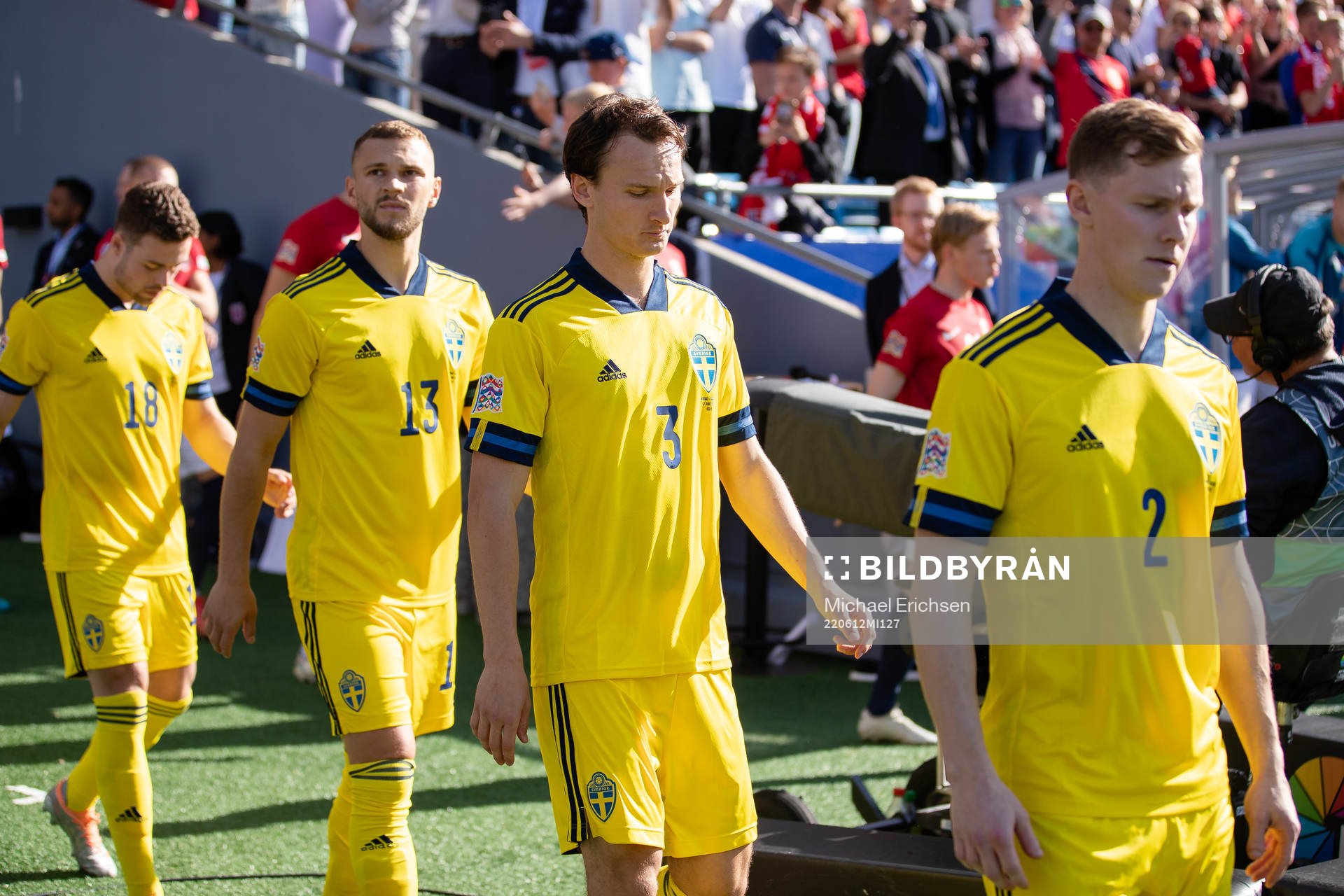 Gabriel Gudmundsson, Jesper Karlström, Hjalmar Ekdal and