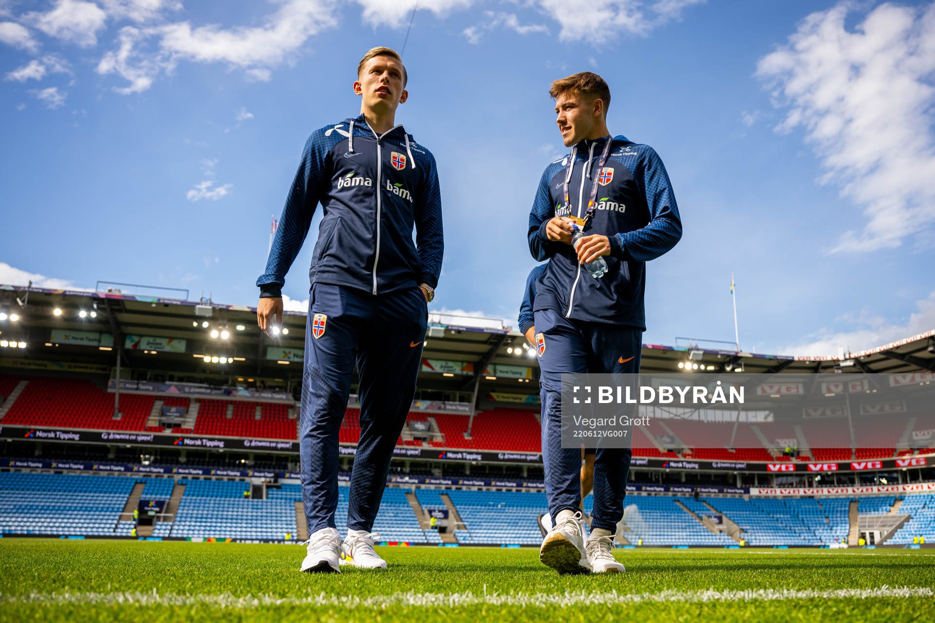 Marcus Holmgren Pedersen and Fredrik André Bjørkan of