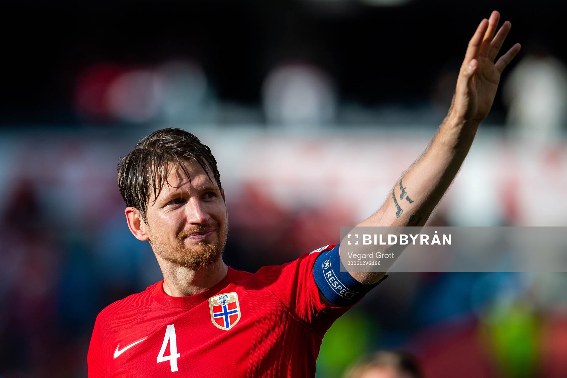 Stefan Strandberg of Norway celebrates