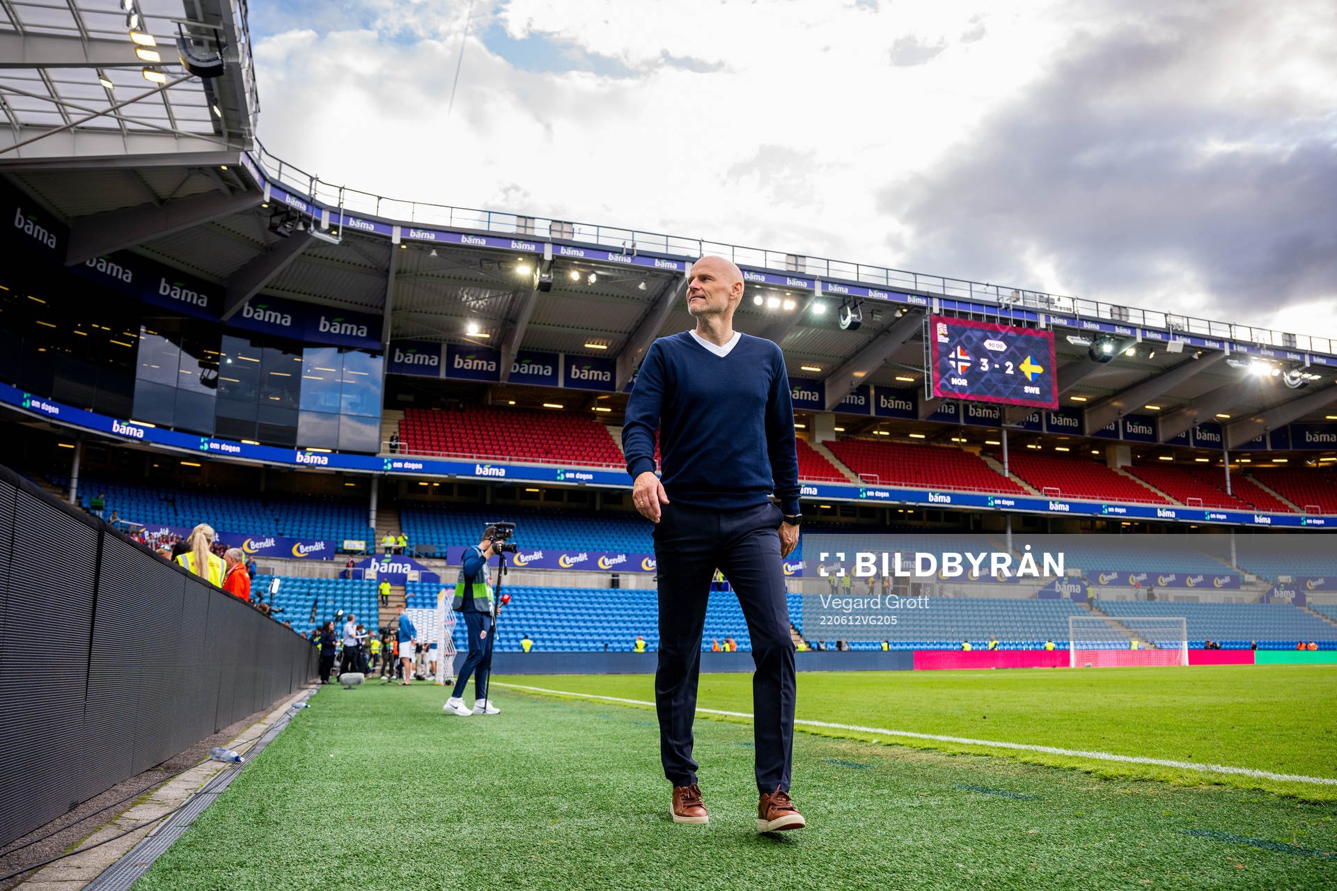 Ståle Solbakken, head coach of Norway