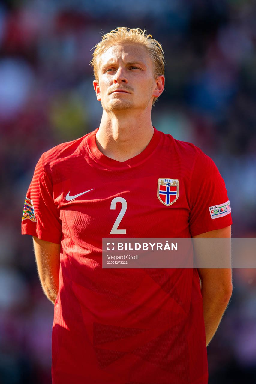 Morten Thorsby of Norway