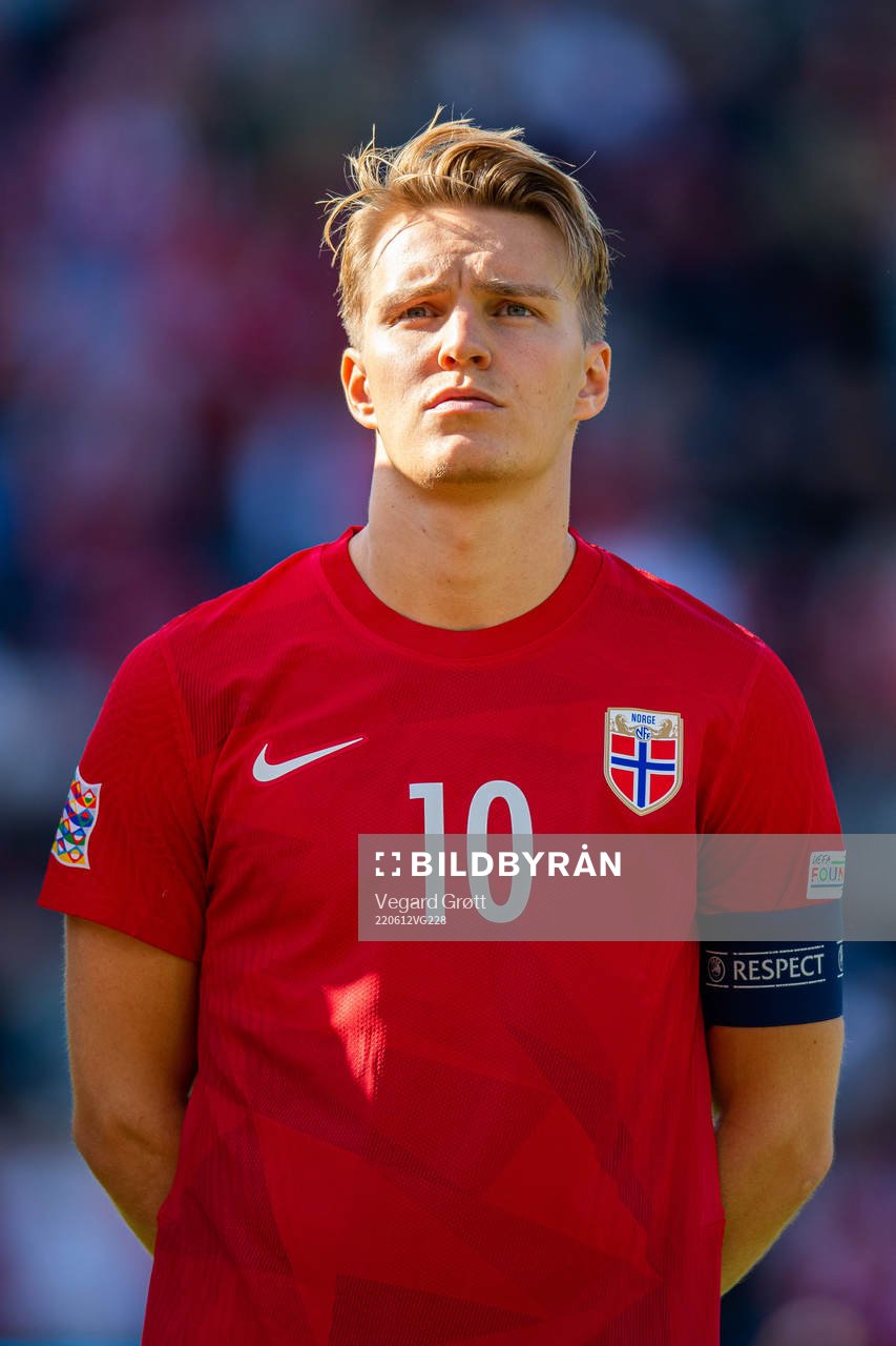 Martin Ødegaard of Norway