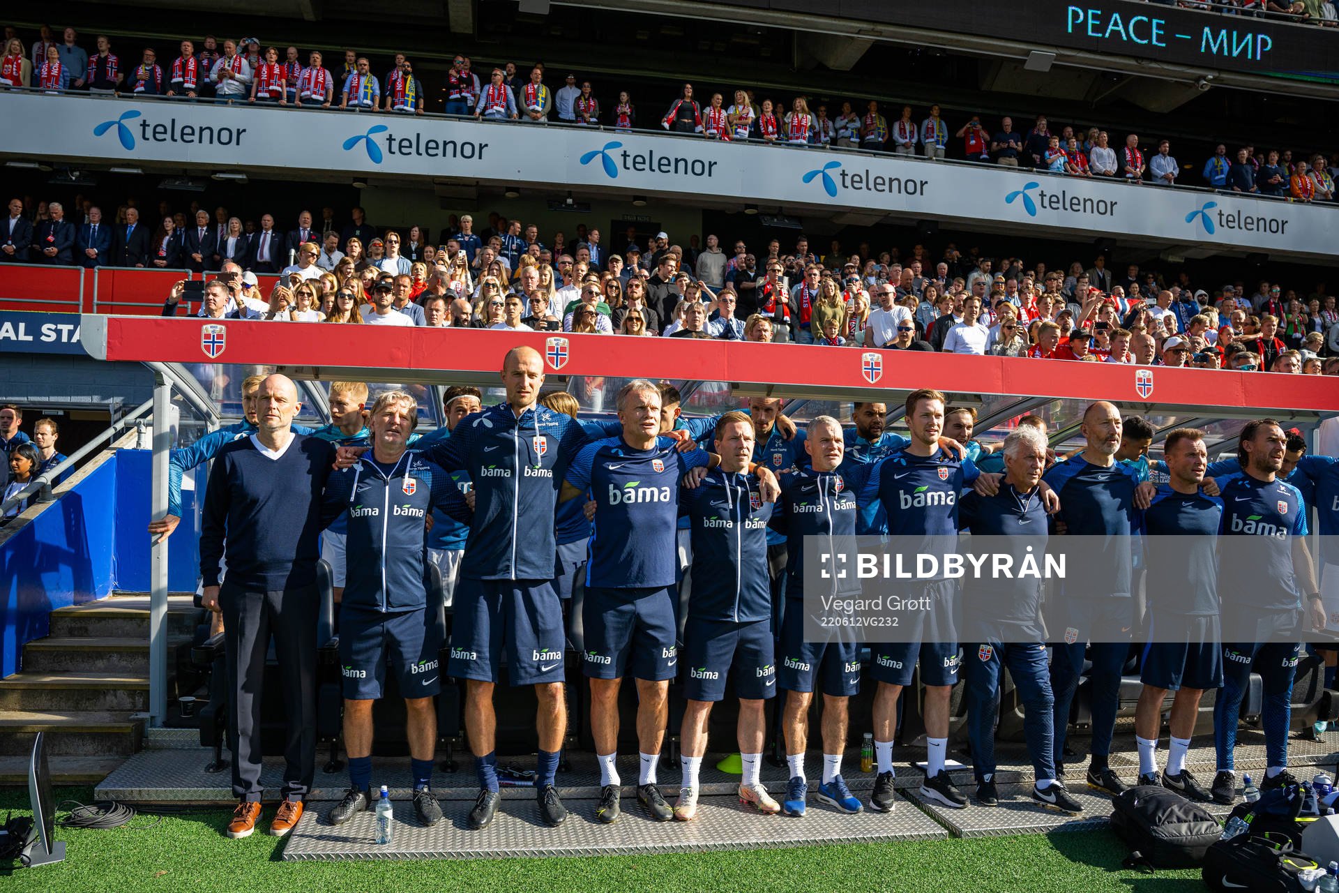 Ståle Solbakken, head coach, Kent Bergersen, assistant