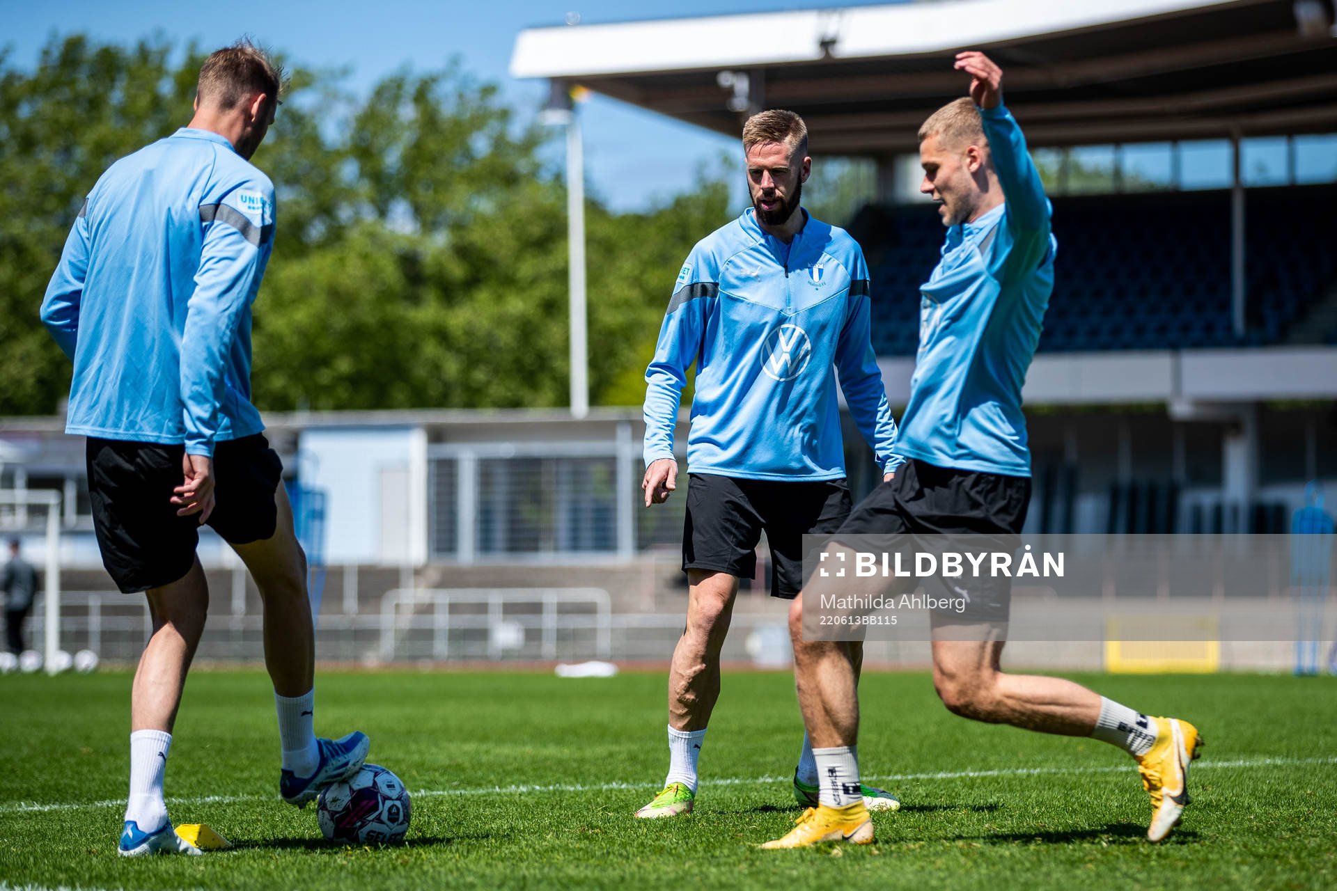 Ola Toivonen, Pontus Jansson och Felix Beijmo