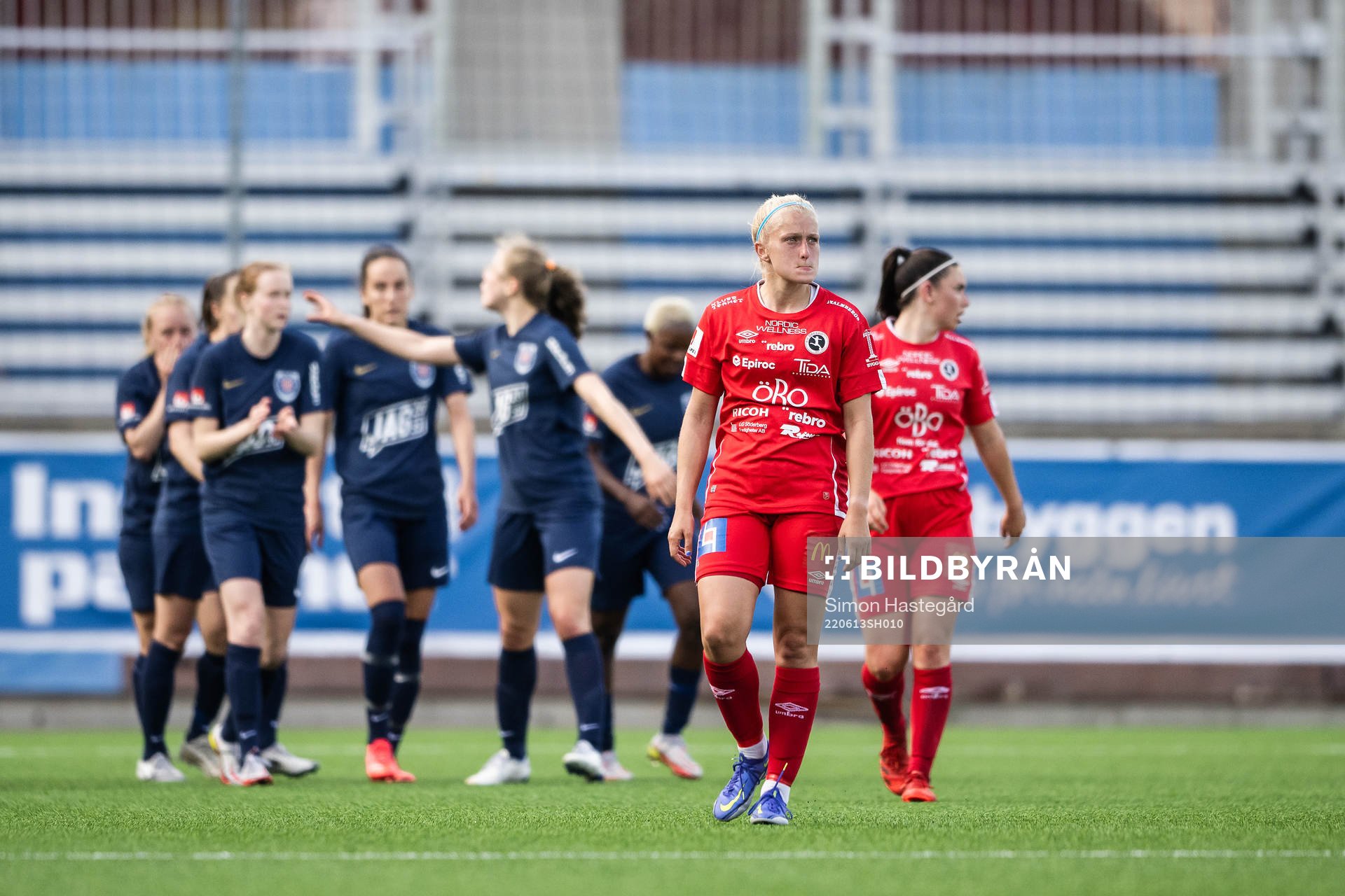 Örebros Katie Lockwood deppar