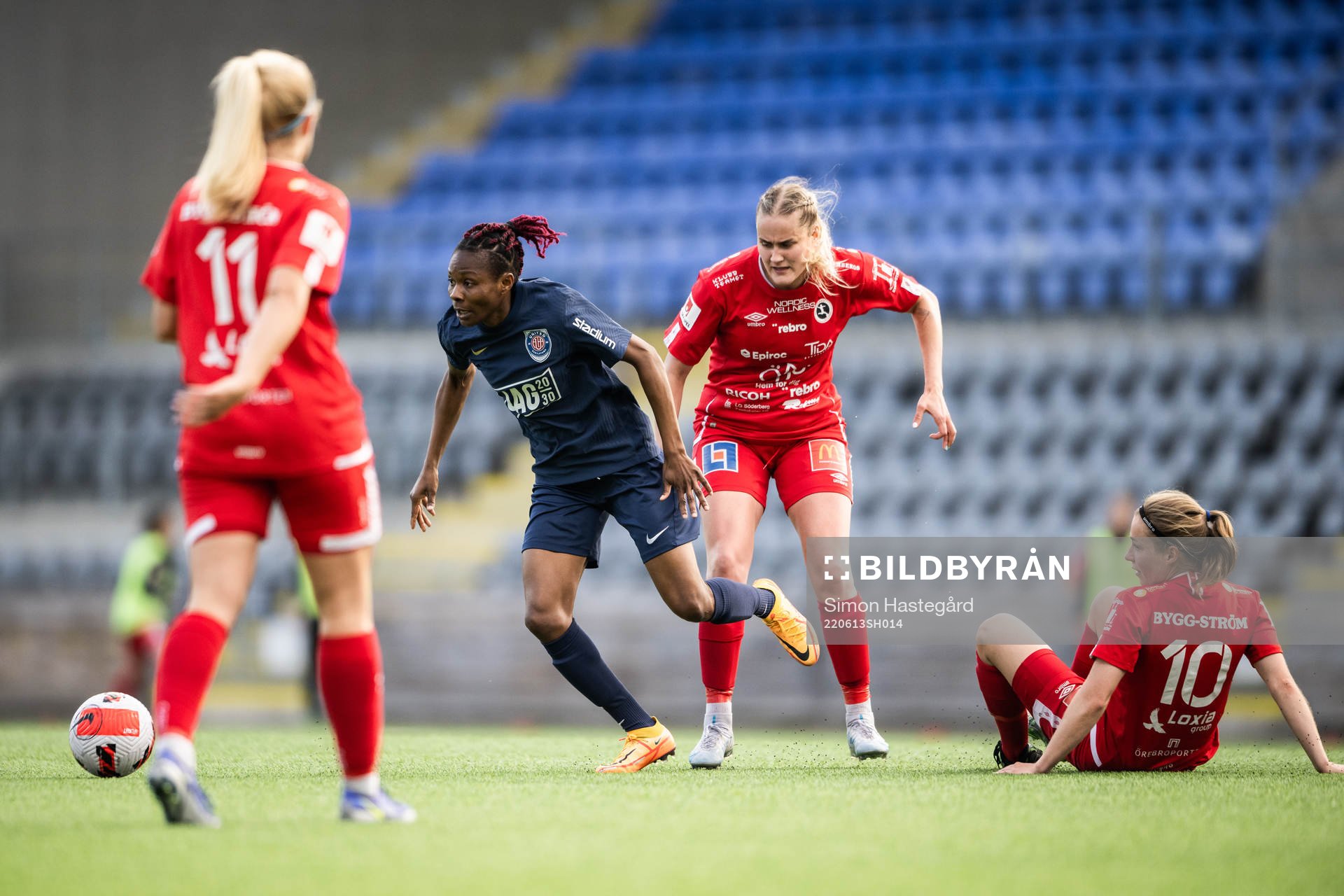 Eskilstuna Uniteds Halimatu Ibrahim Ayinde