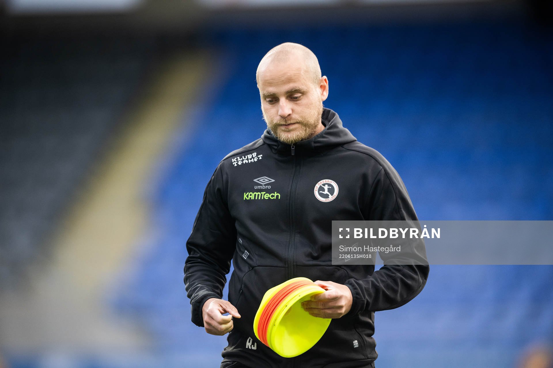 Örebros tränare Rickard Johansson