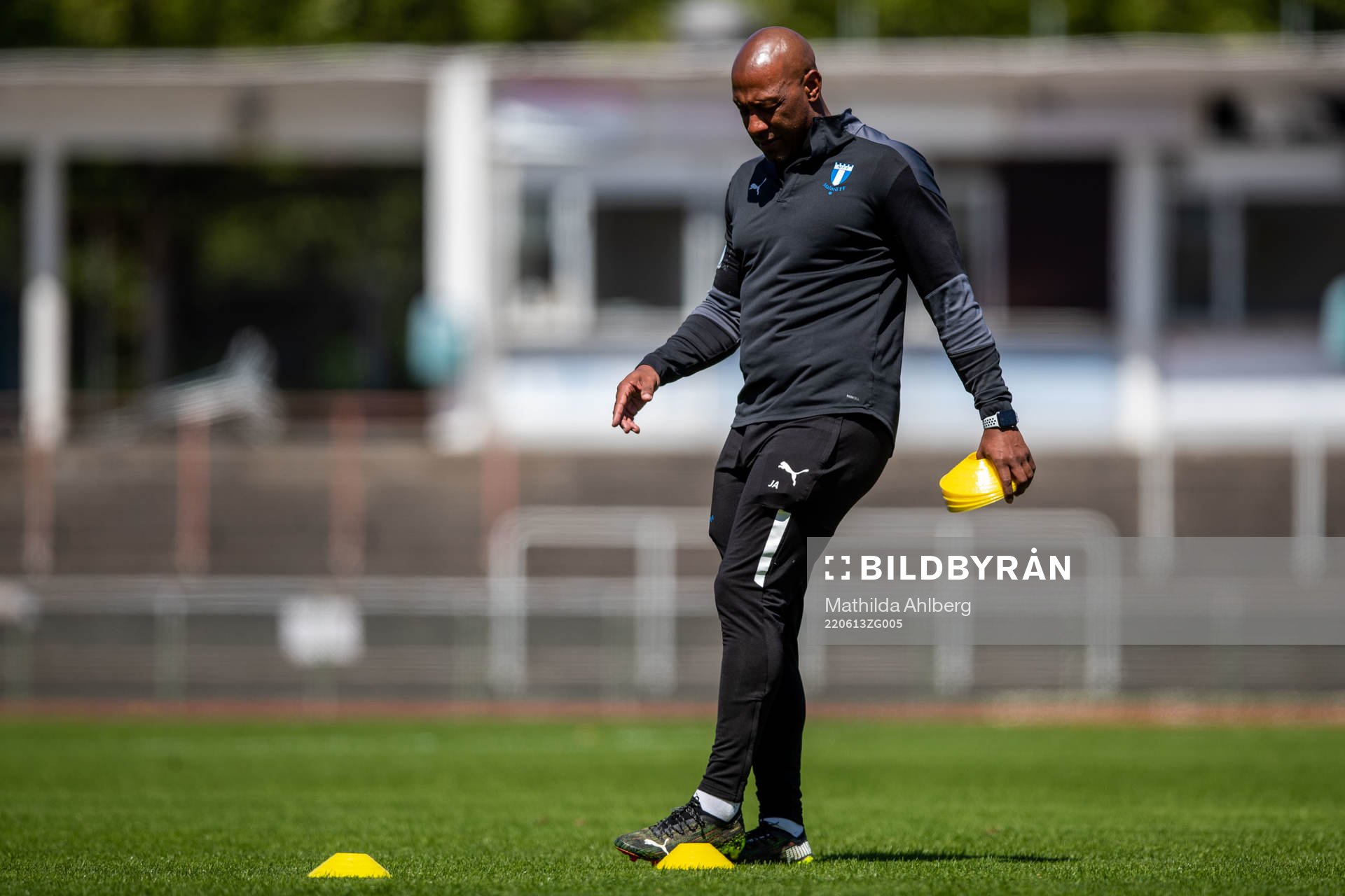 Assisterande tränare Jeffrey Aubynn