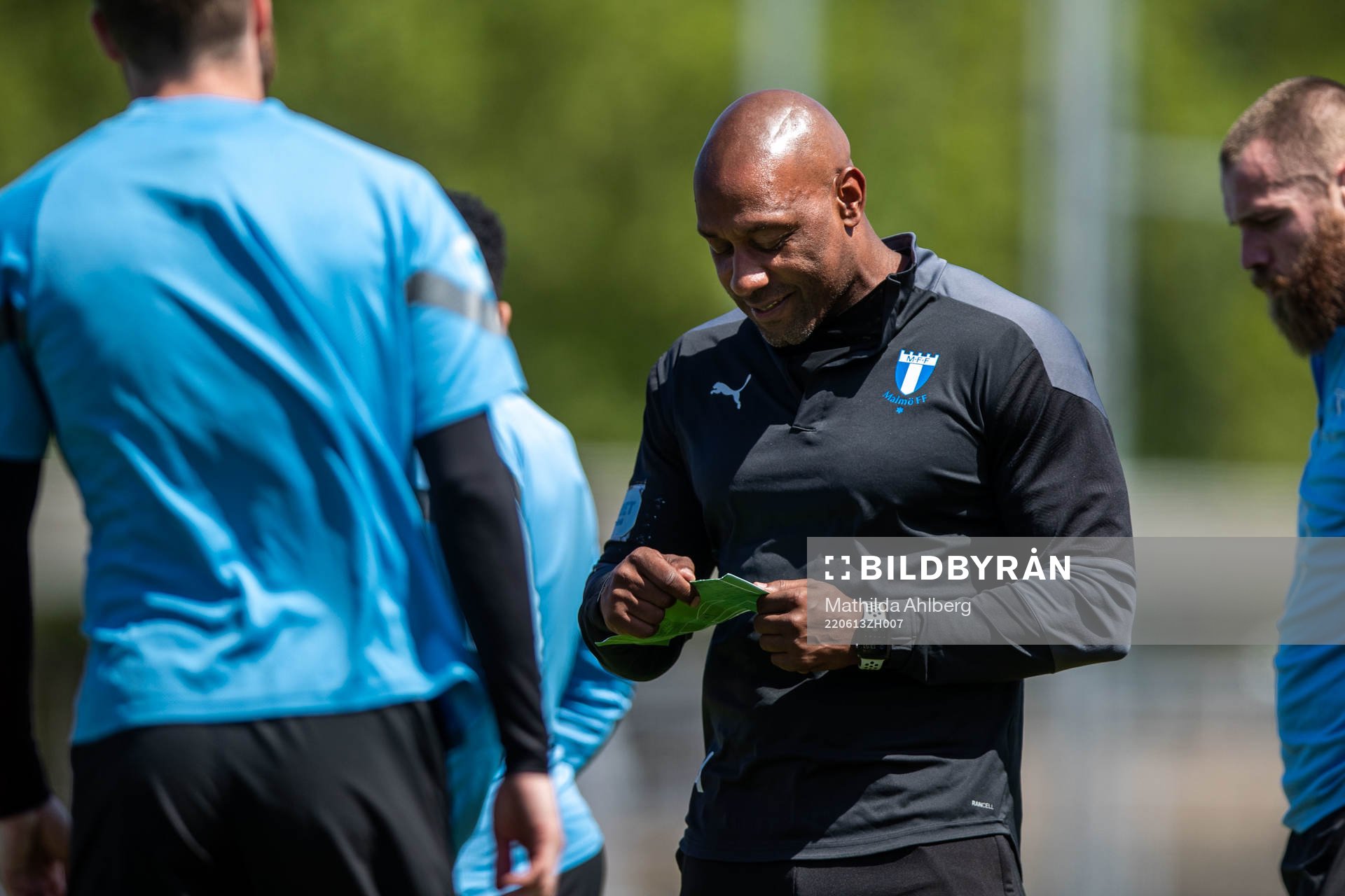 Assisterande tränare Jeffrey Aubynn