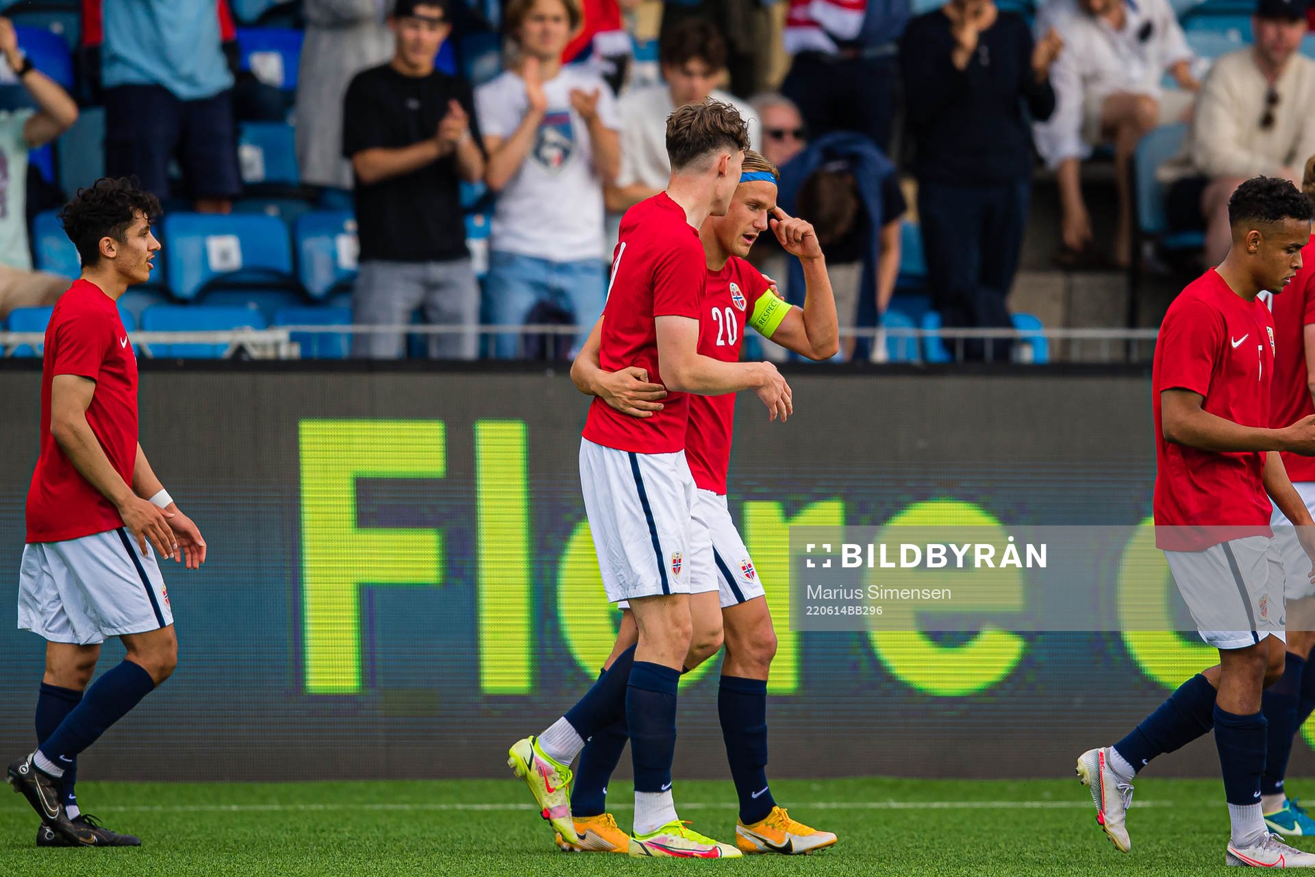 Erik Botheim of Norway celebrates