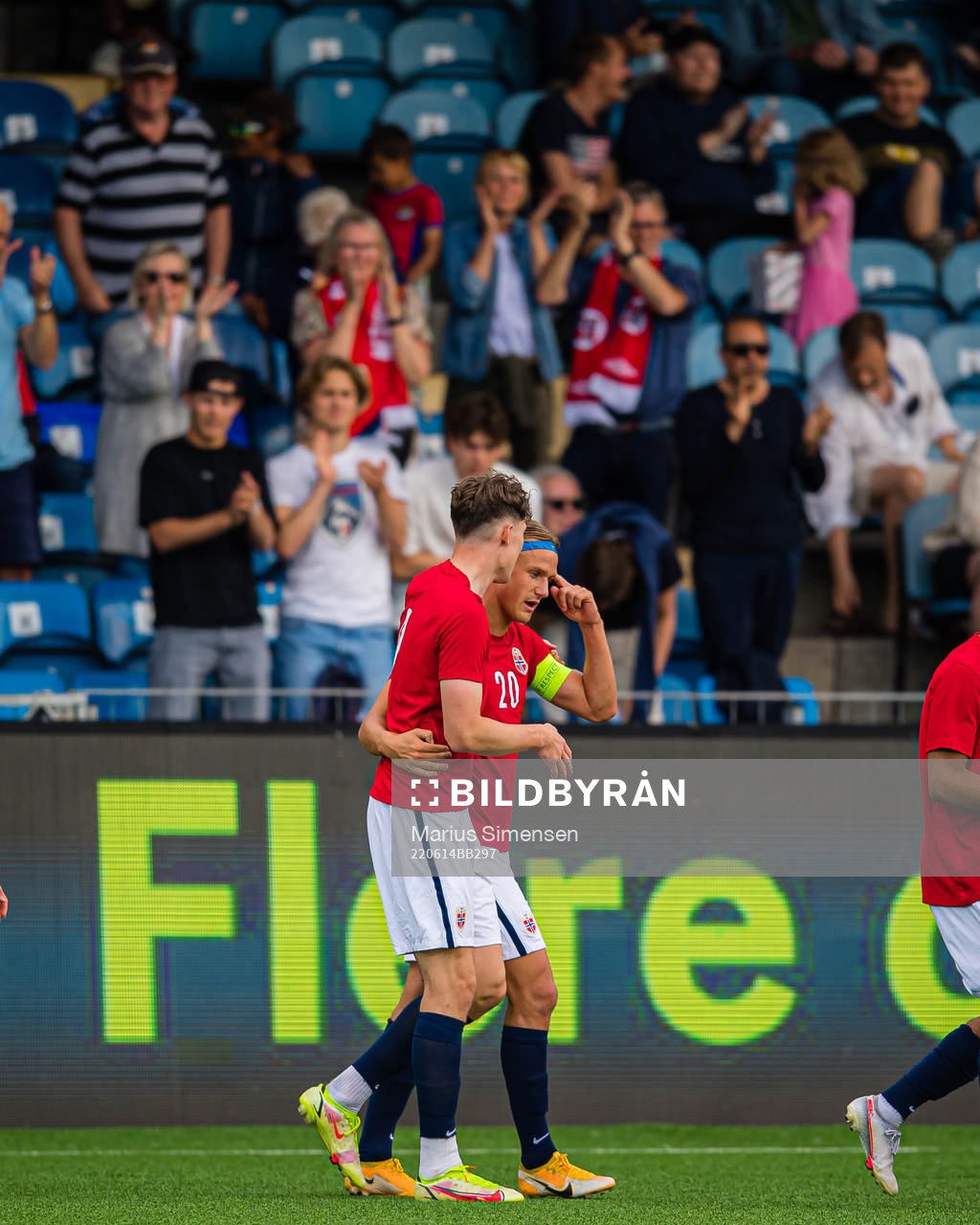 Erik Botheim of Norway celebrates