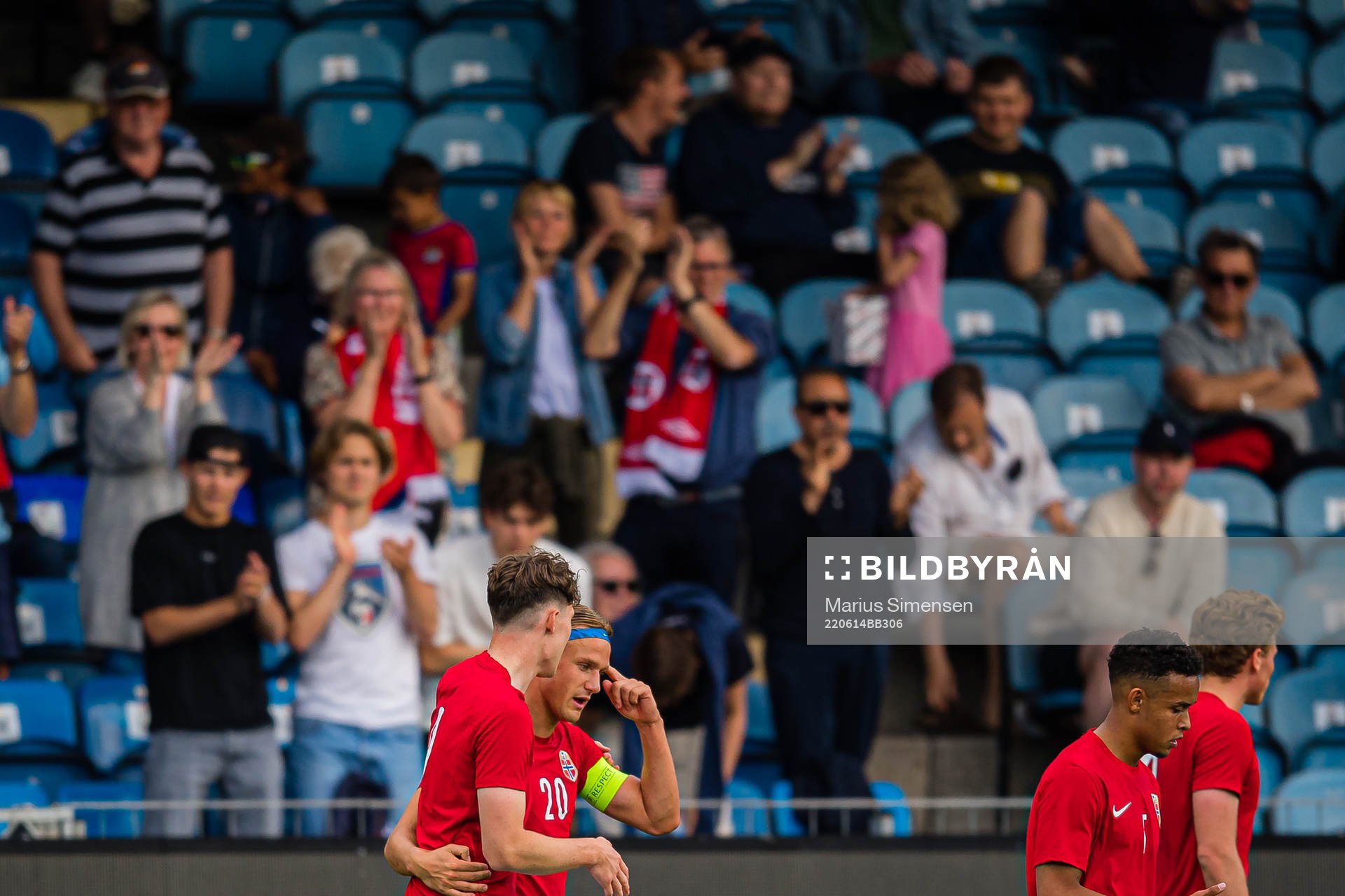 Erik Botheim of Norway celebrates
