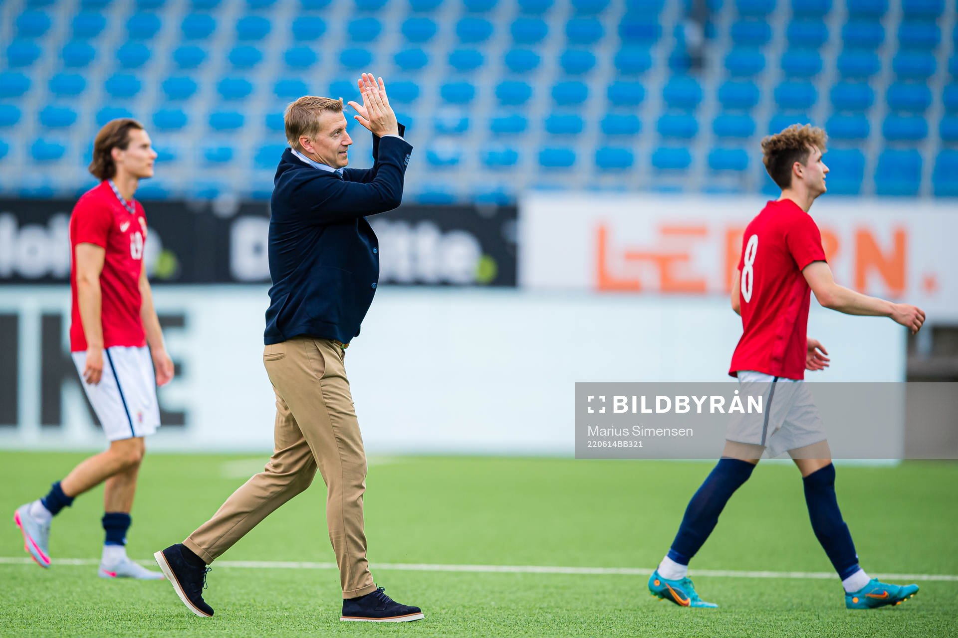 Leif Gunnar Smerud, head coach of Norway