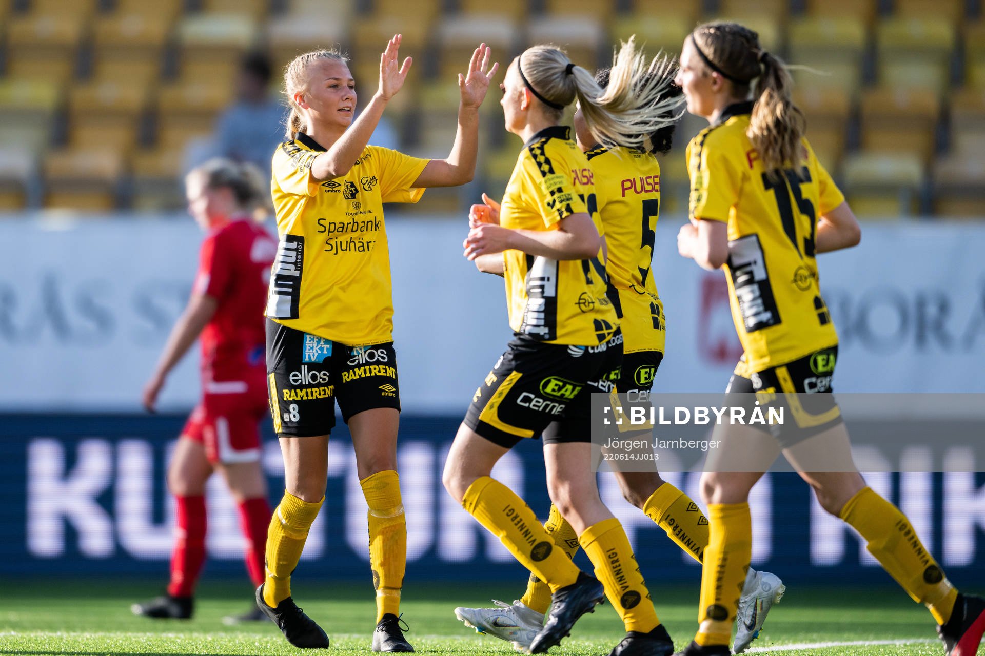 Elfsborgs spelare jublar
