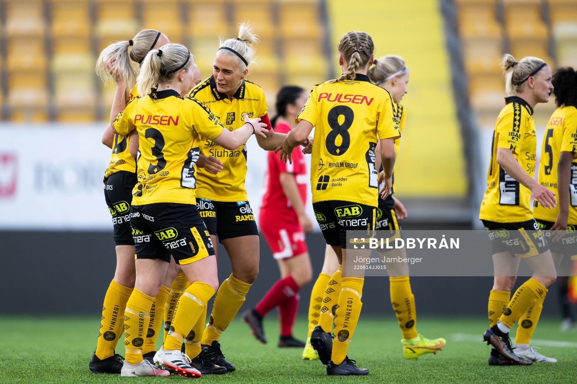 Elfsborgs spelare jublar