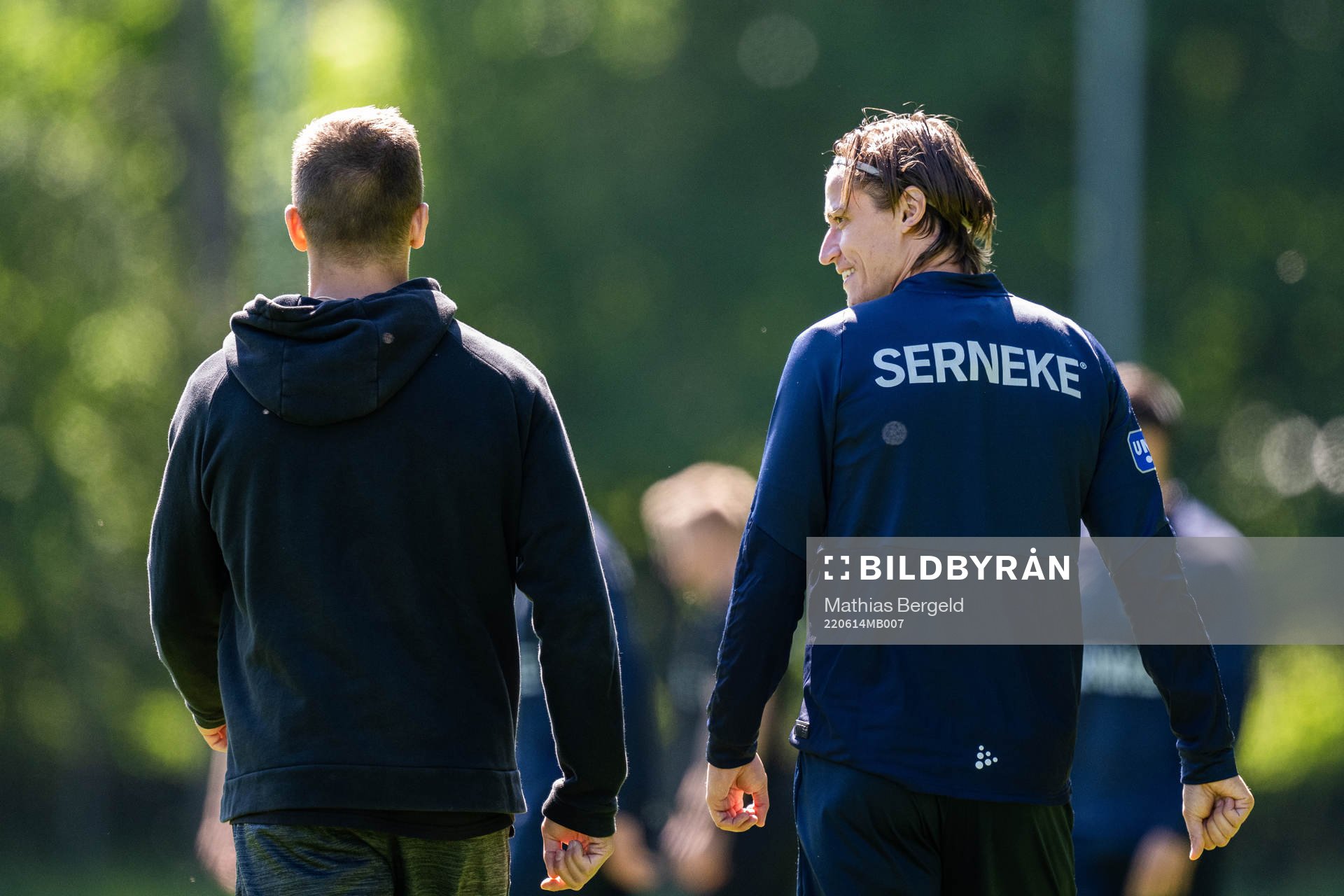 Frölundas Max Friberg och IFK Göteborgs Simon Thern