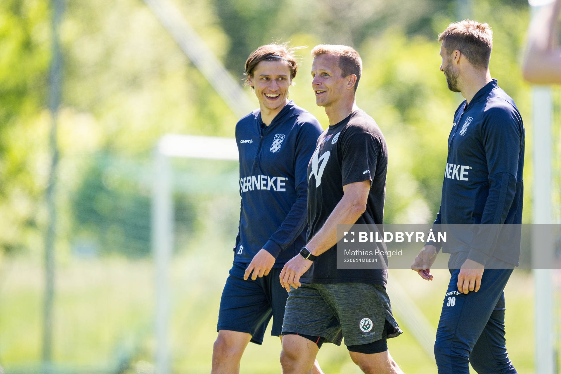 IFK Göteborgs Simon Thern och Mattias Bjärsmyr med
