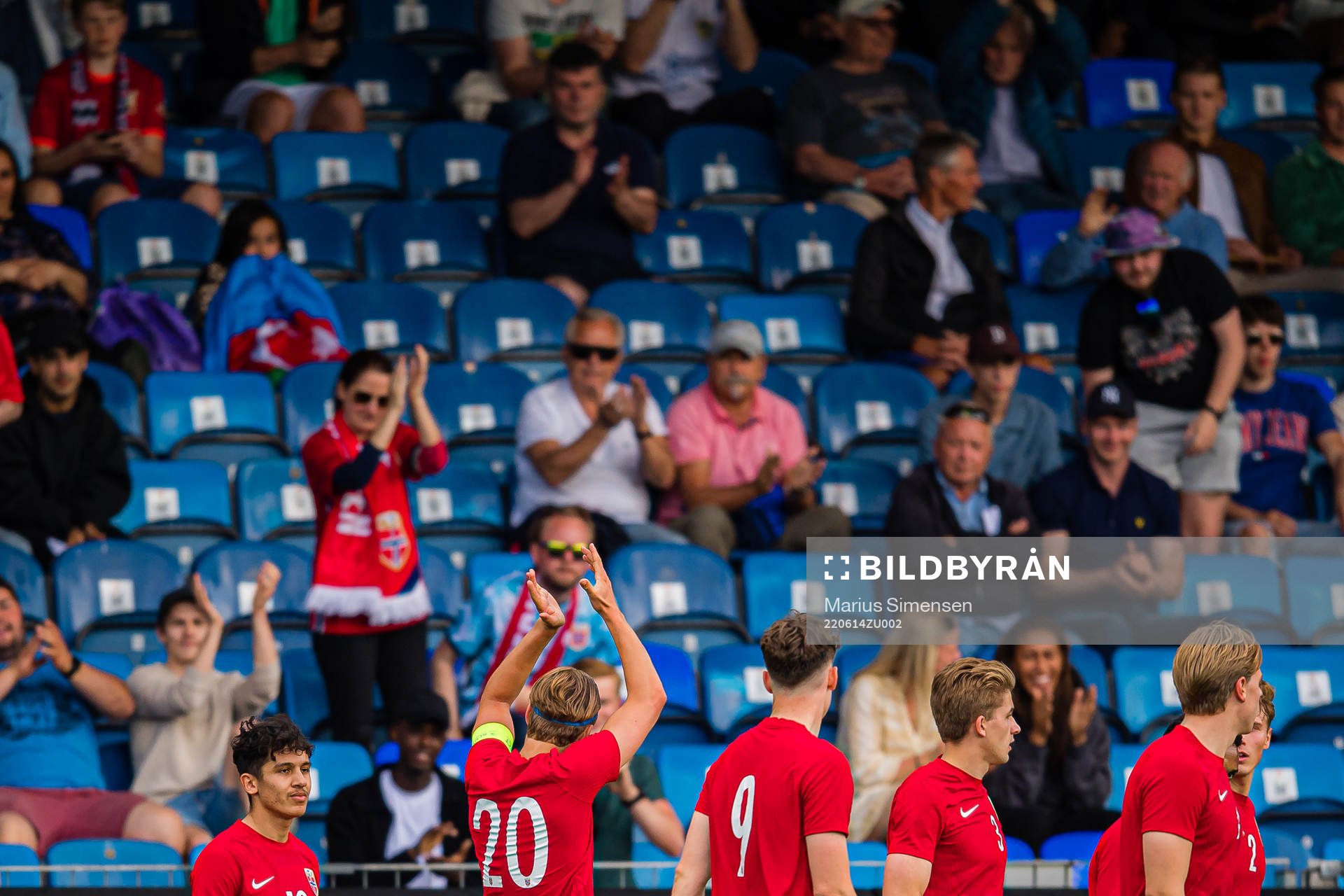Erik Botheim of Norway celebrates