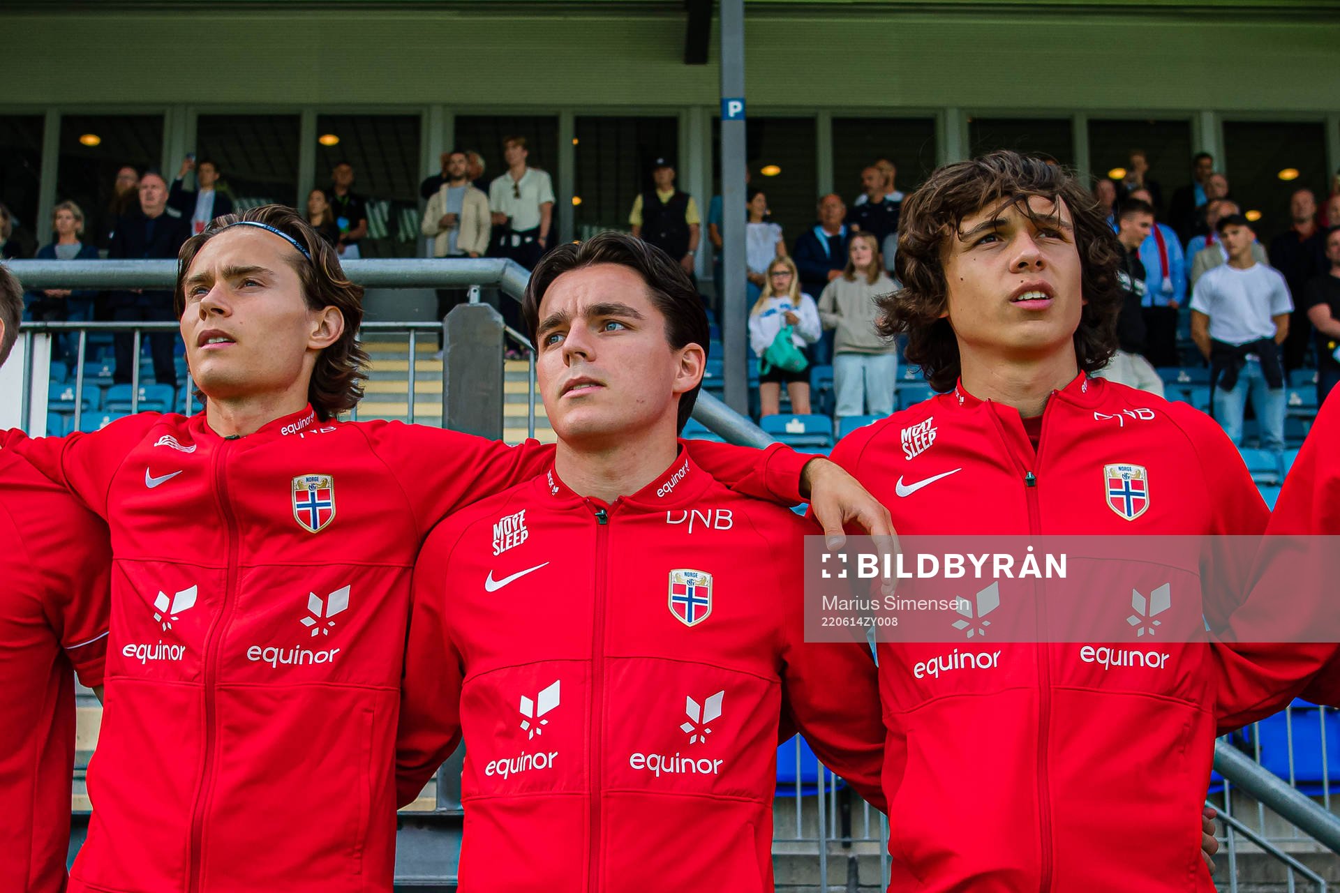 Markus Solbakken, Hugo Vegard Vetlesen and Martin Njøten