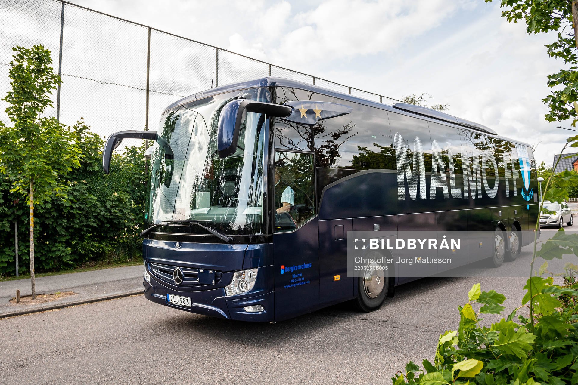 Malmö FFs spelarbuss