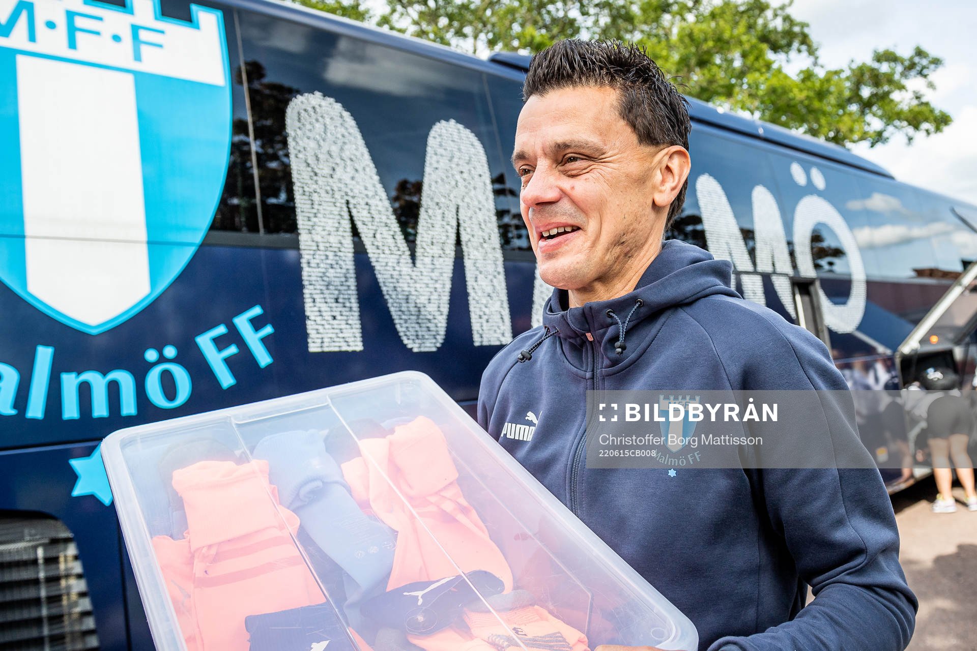 Malmö FFs tränare Fredrik Jahnfors