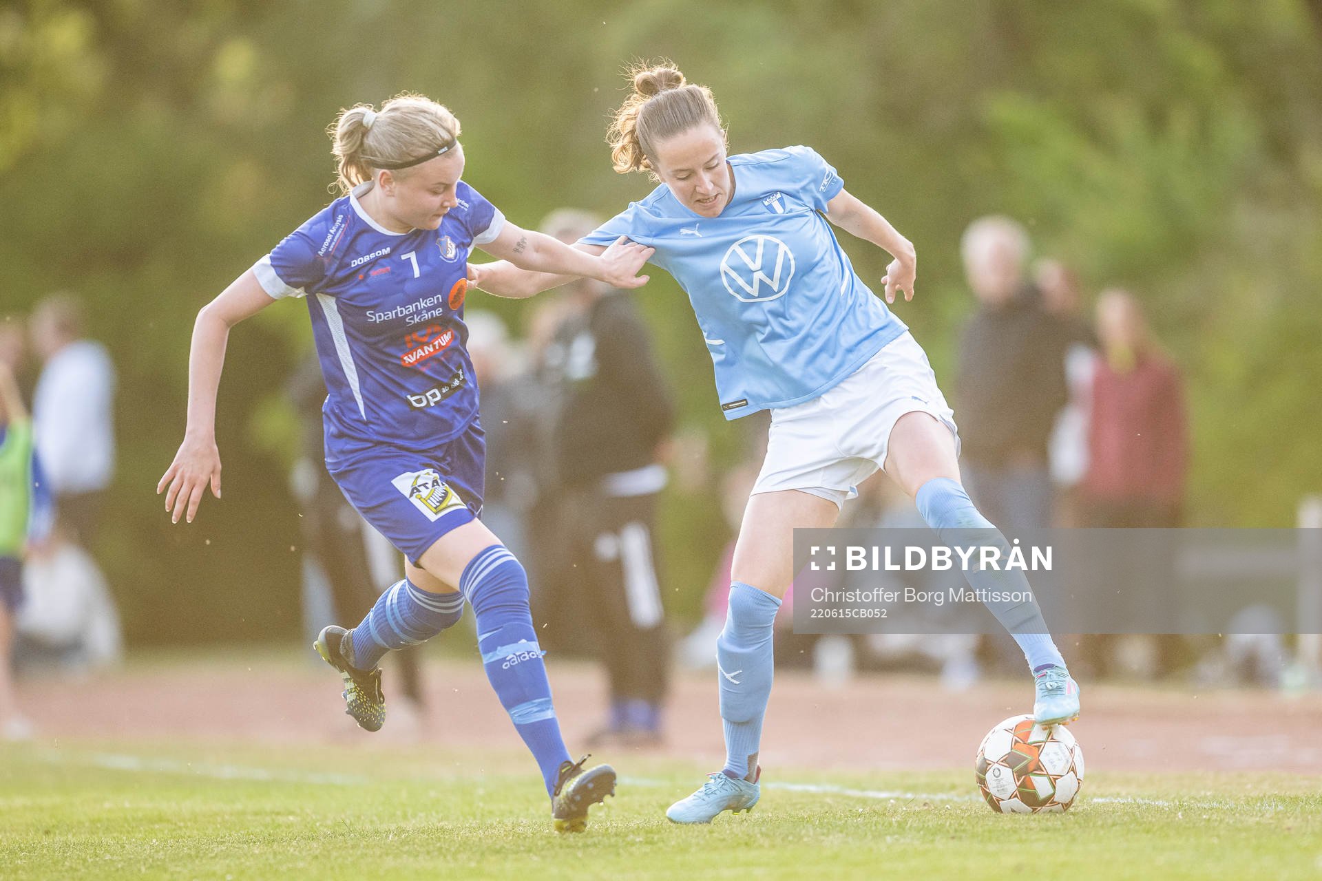 Södra Sandbys Sally Ebba Gertrud Fischer och Malmö FFs