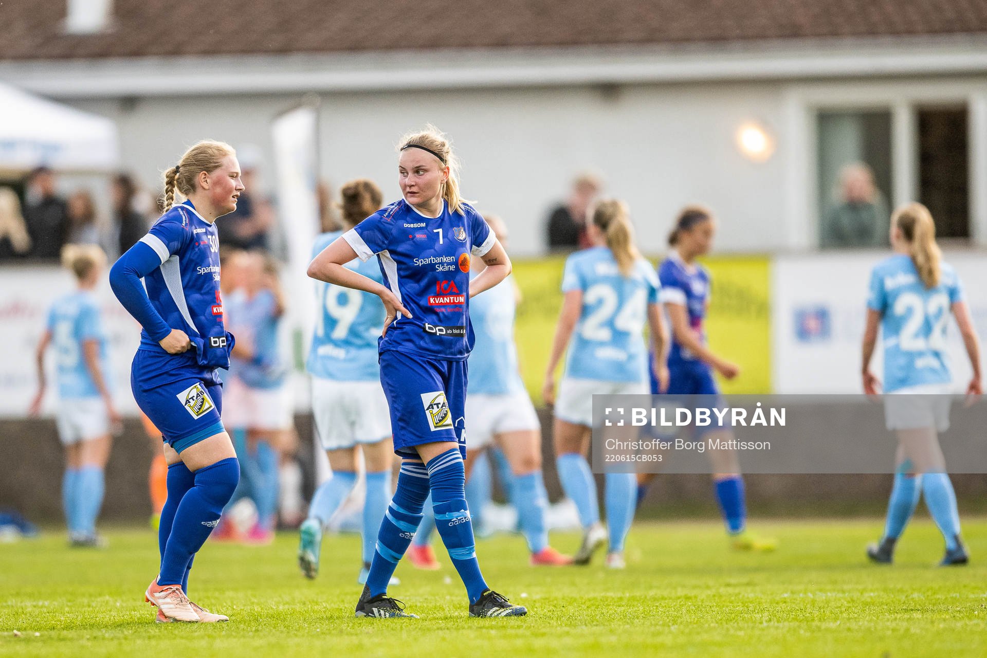 Södra Sandbys Emelie Nilsson och Sally Ebba Gertrud