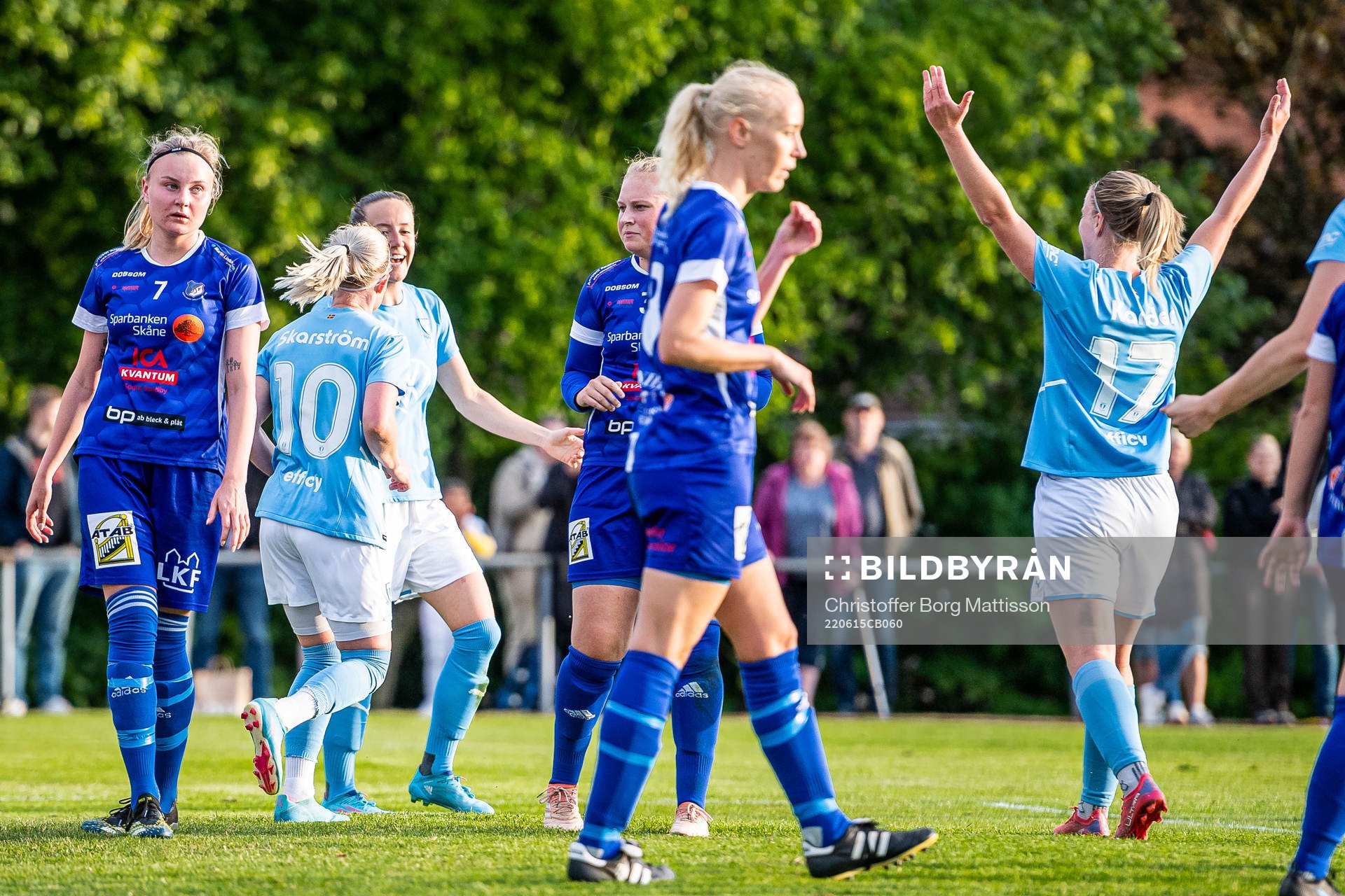 Malmö FFs Anna Plantin jublar