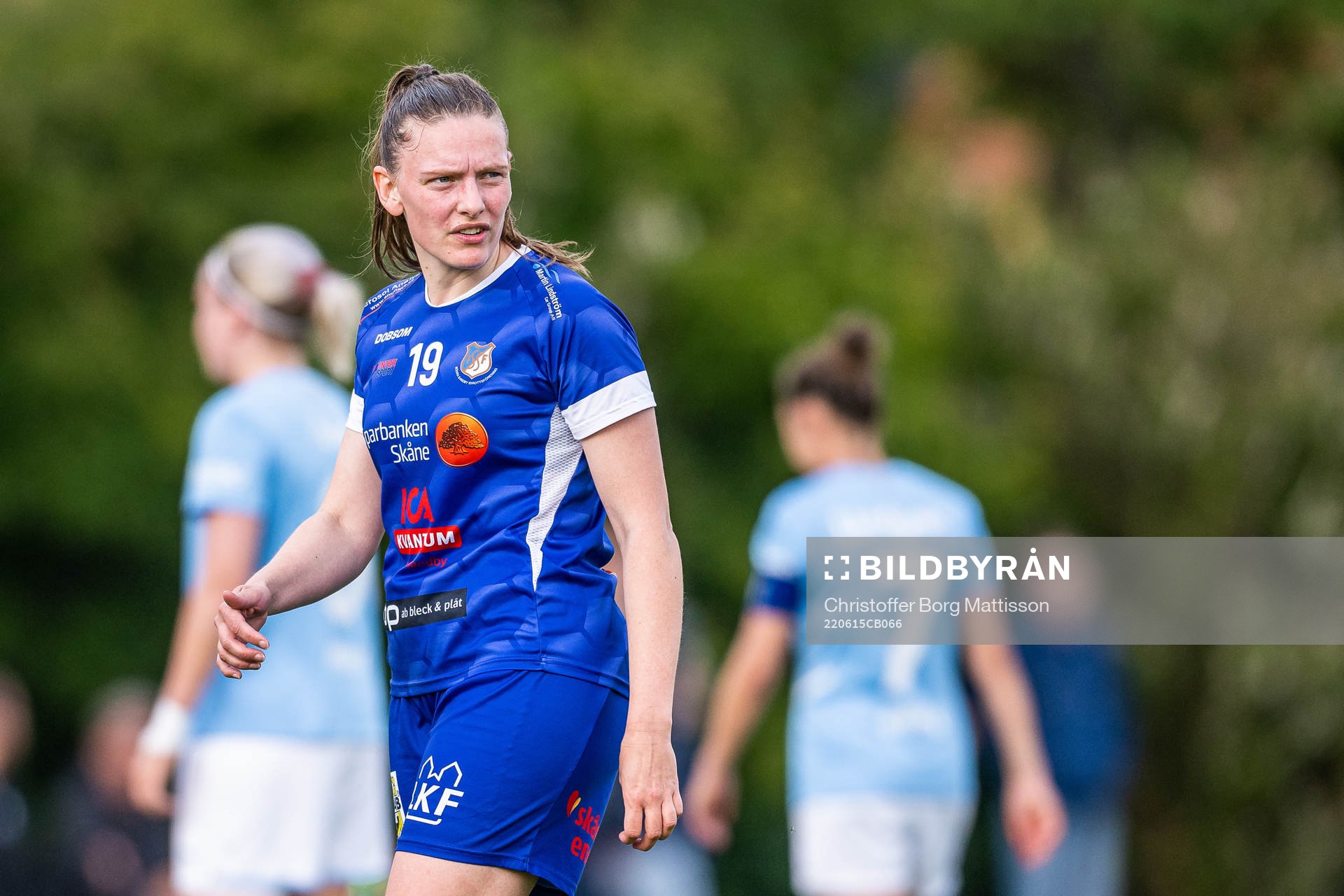 Södra Sandbys Rebecka Persson deppar