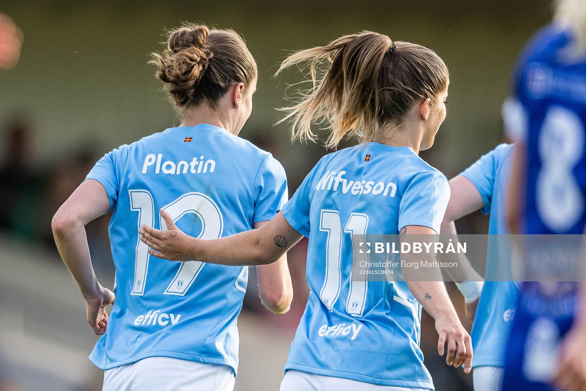 Malmö FFs Anna Plantin jublar