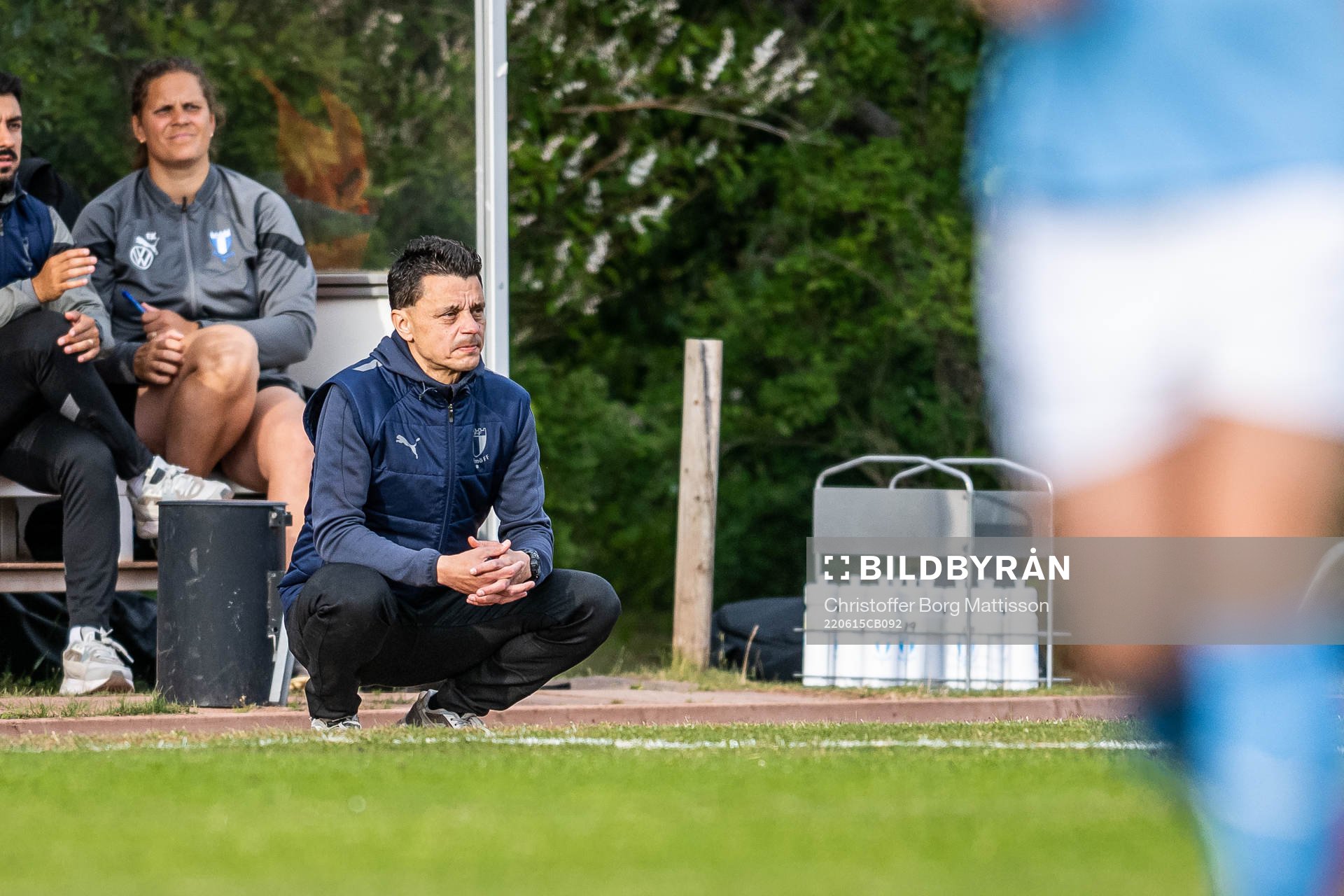 Malmö FFs tränare Fredrik Jahnfors