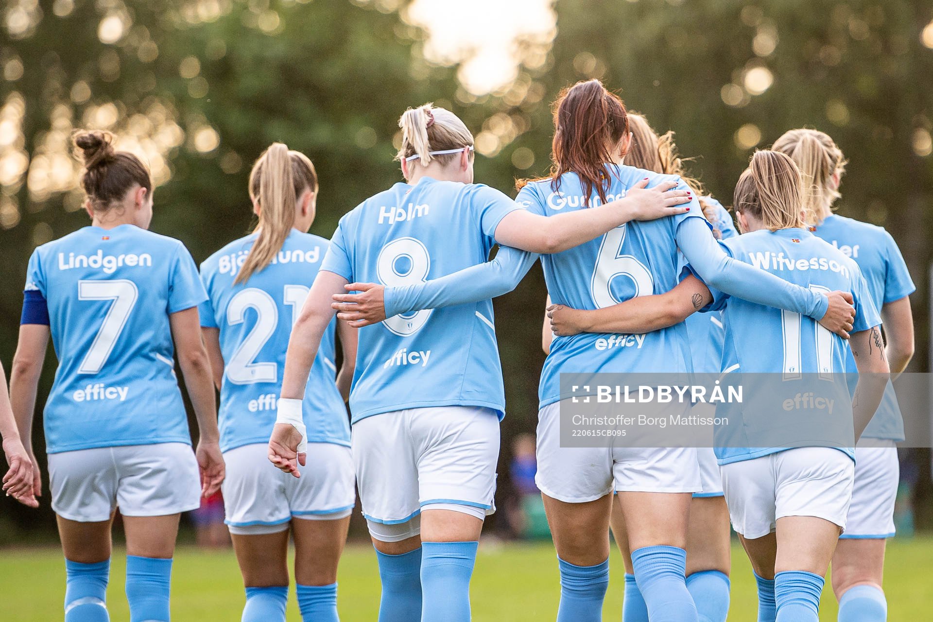 Malmö FFs Malin Gunnarsson jublar