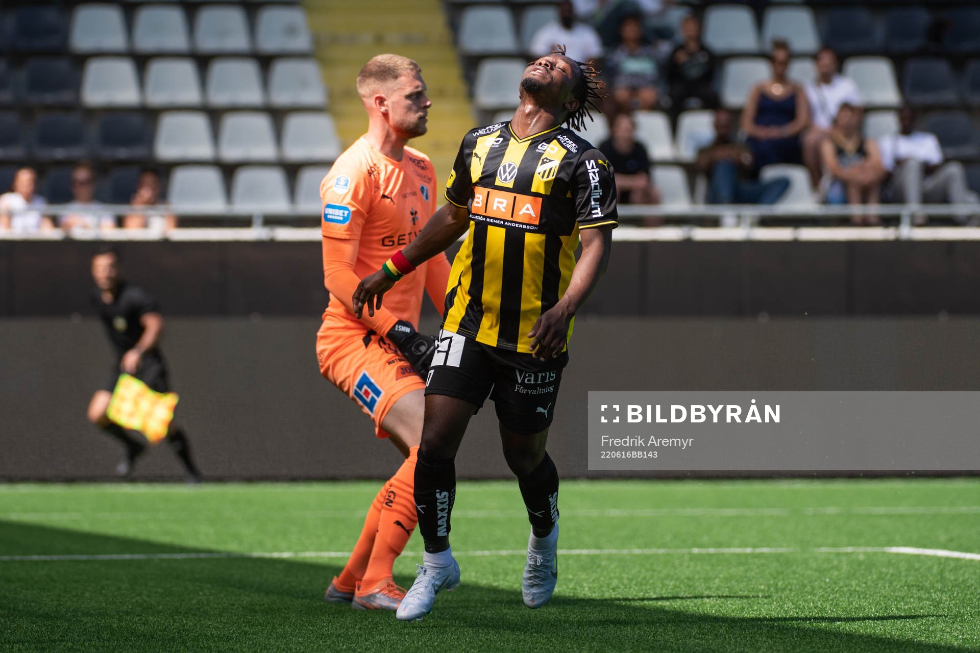 Häckens Ibrahim Sadiq deppar