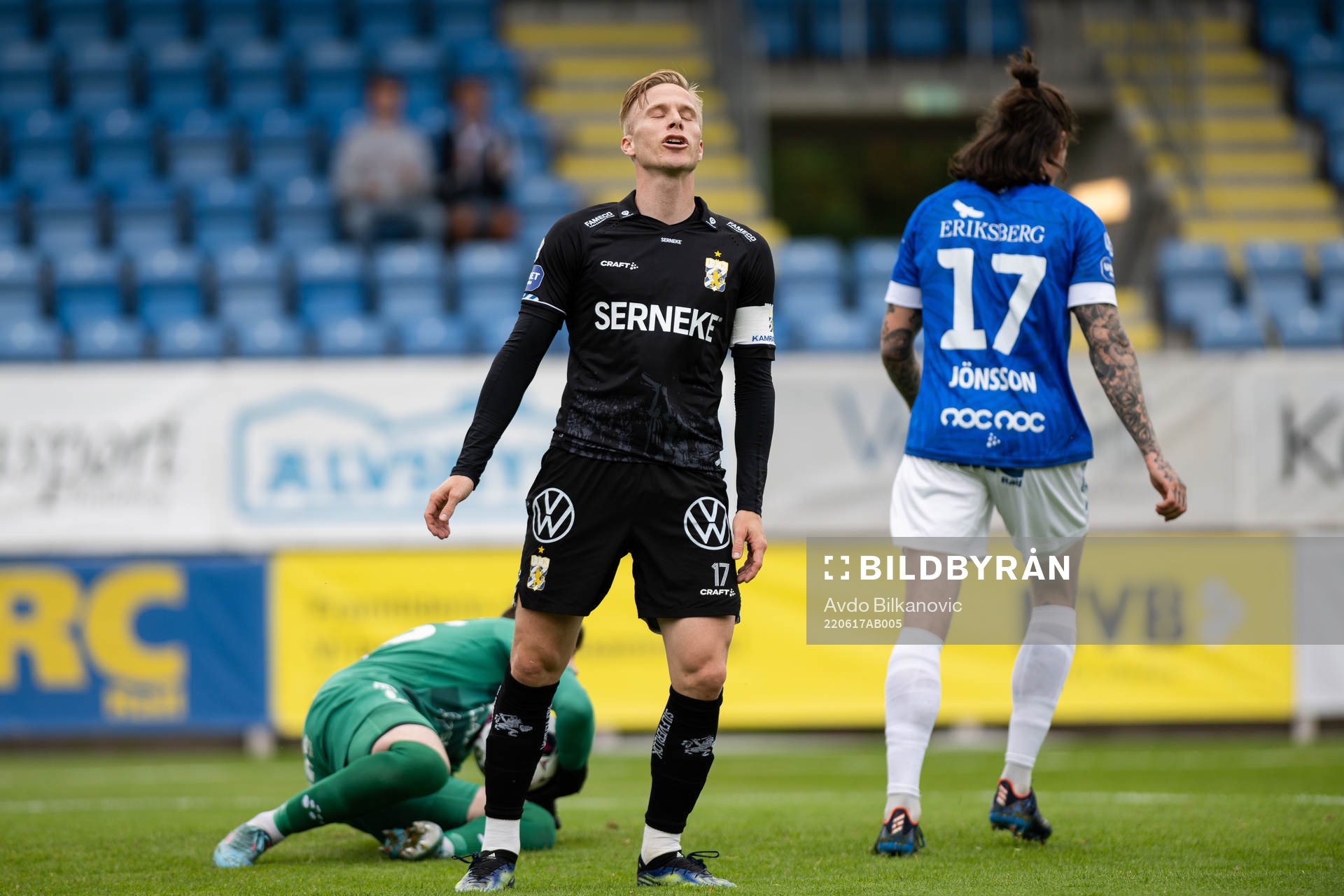 IFK Göteborgs Oscar Wendt deppar